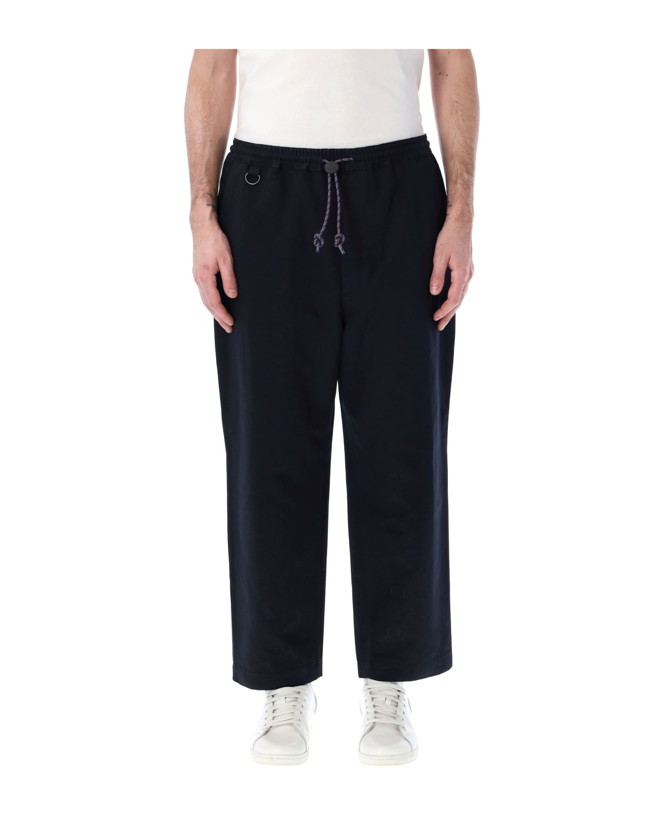 Comme des Garçons Homme Elastic Waistband Chino Pants - NAVY ボトムス