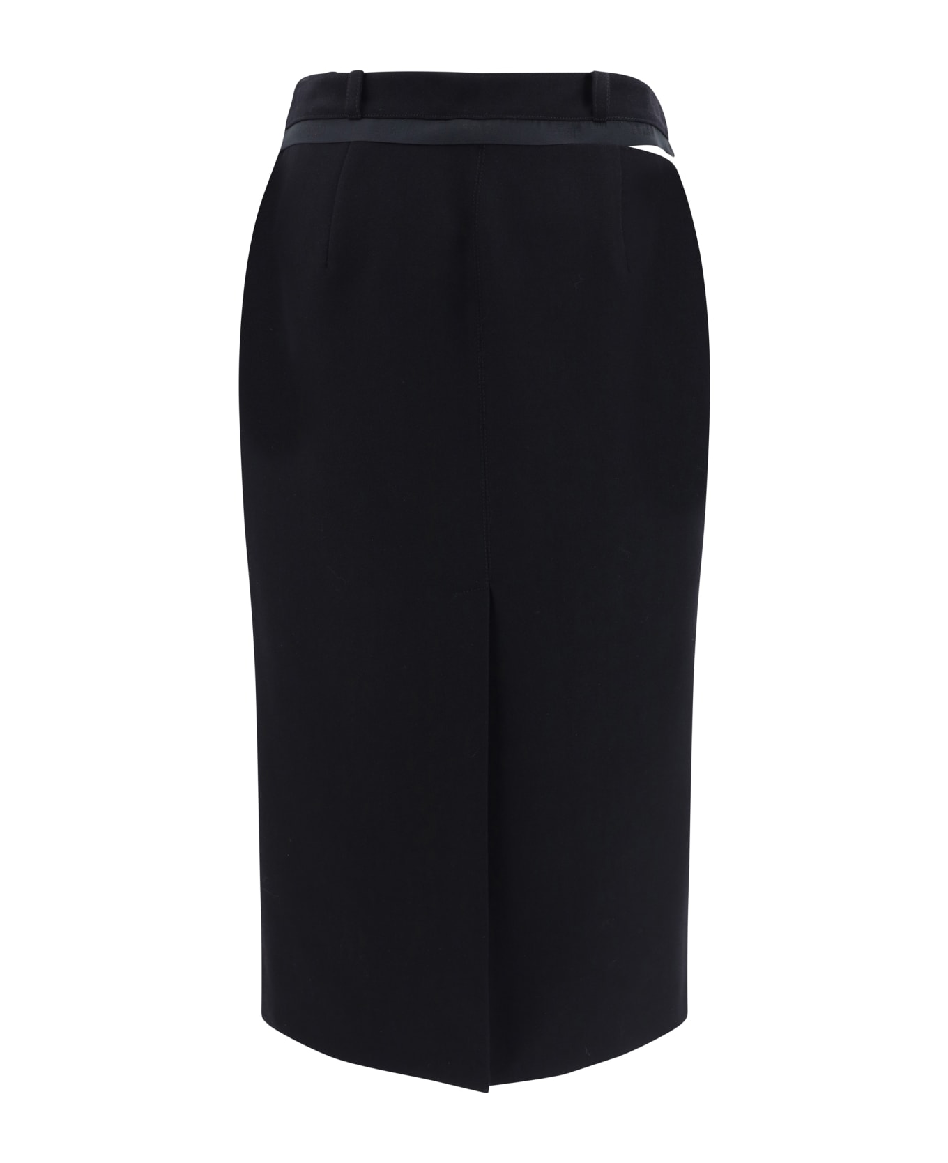Fendi Grain De Poudre Skirt - Black スカート