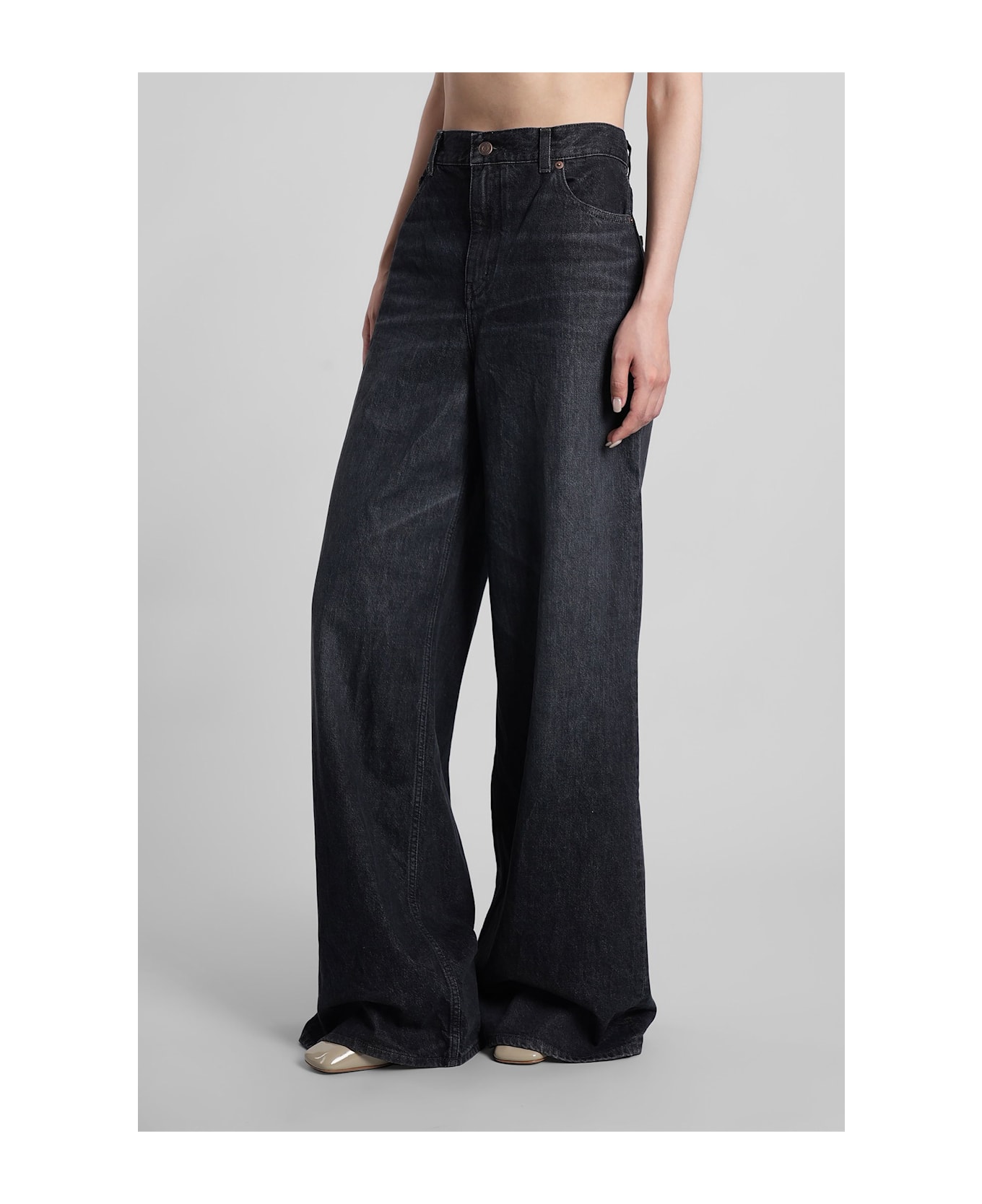Chloé Jeans In Black Cotton - black