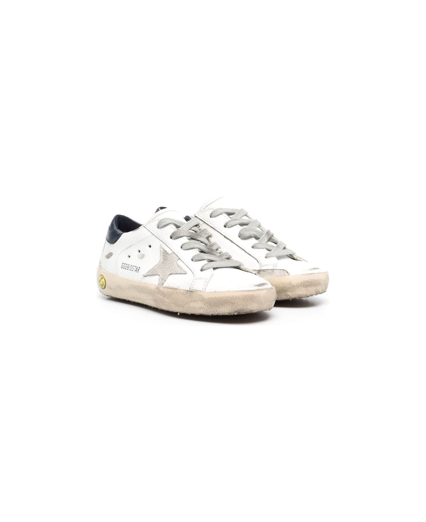 Golden Goose Kids Superstar Sneakers - White
