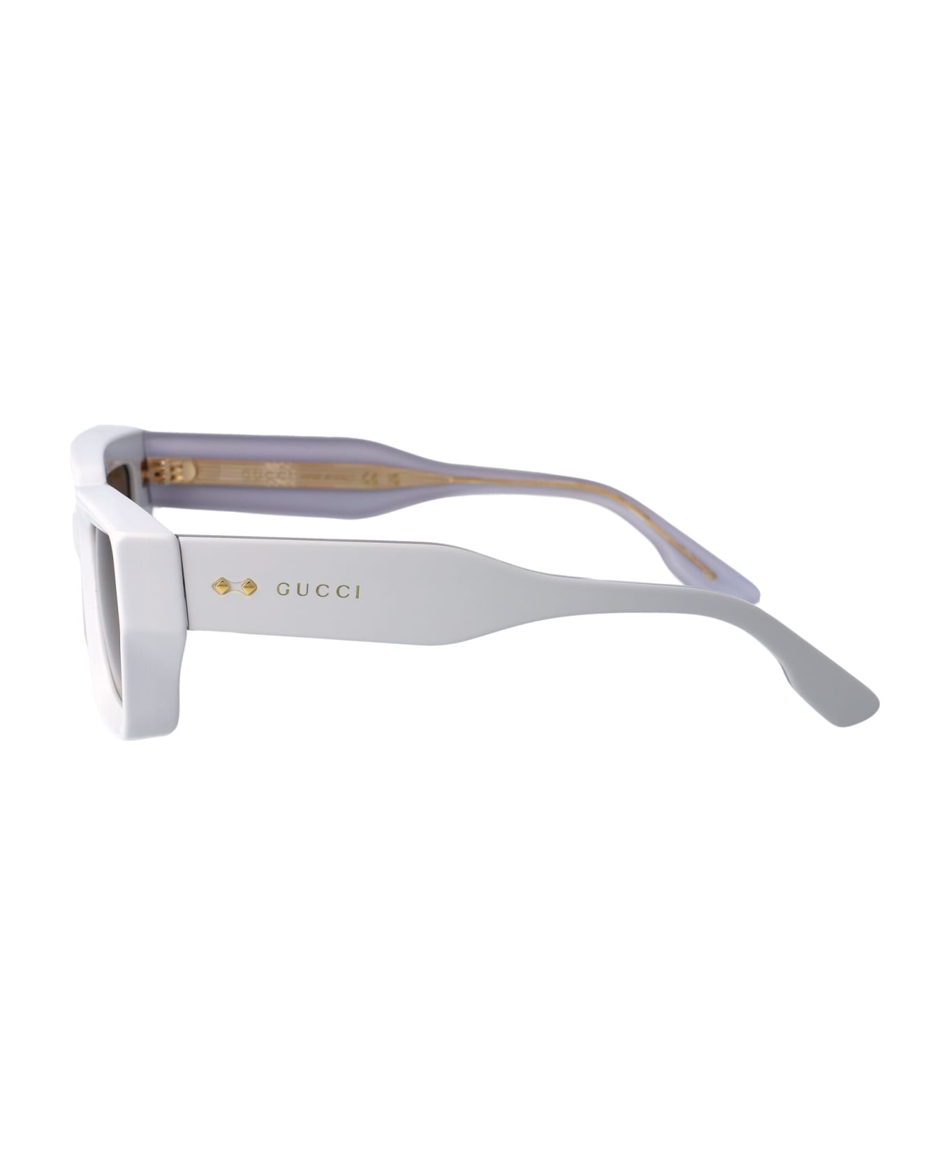 Gucci Eyewear Gg1529s Sunglasses - 004 GREY GREY BROWN