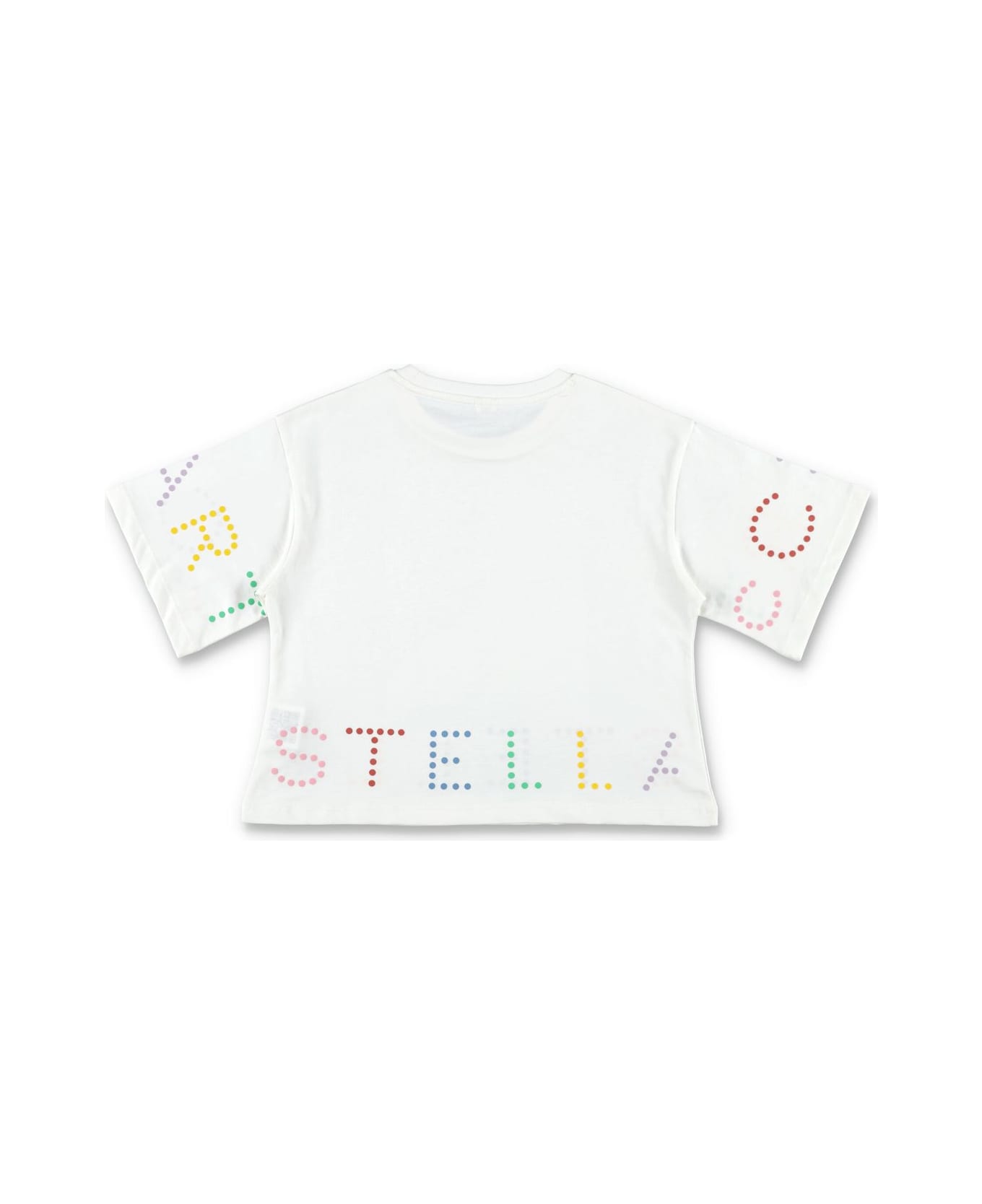 Stella McCartney Logo-printed Crewneck T-shirt - White