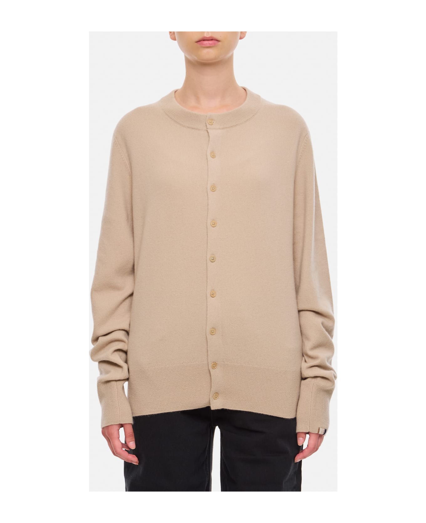 Extreme Cashmere Be Cardi Cashmere Cardigan - Beige