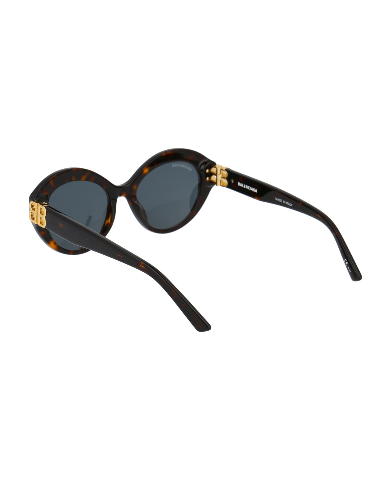 Balenciaga Eyewear Bb0133s Sunglasses - 002 HAVANA GOLD GREEN