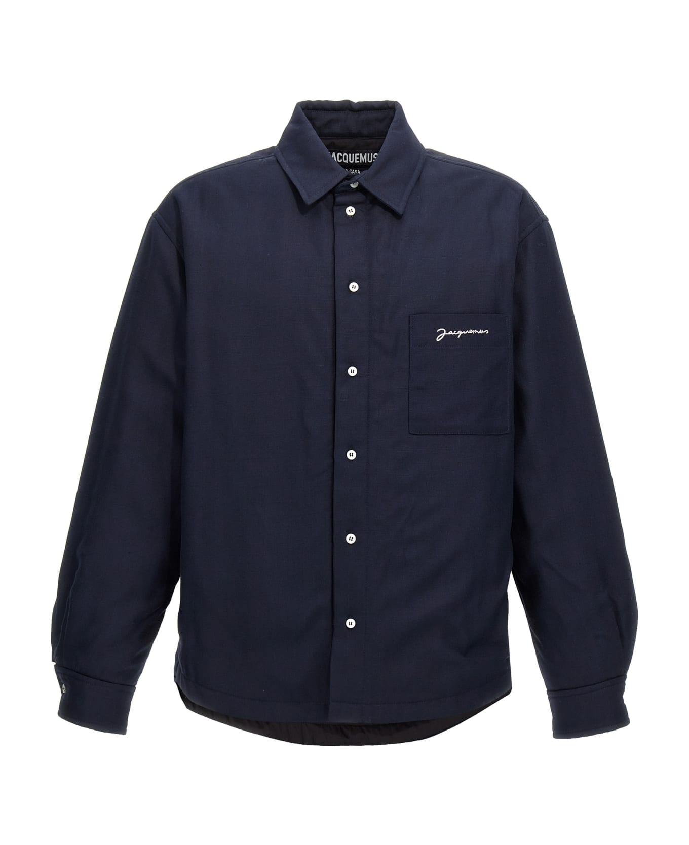 Jacquemus 'la Chemise Boulanger' Overshirt - Blue