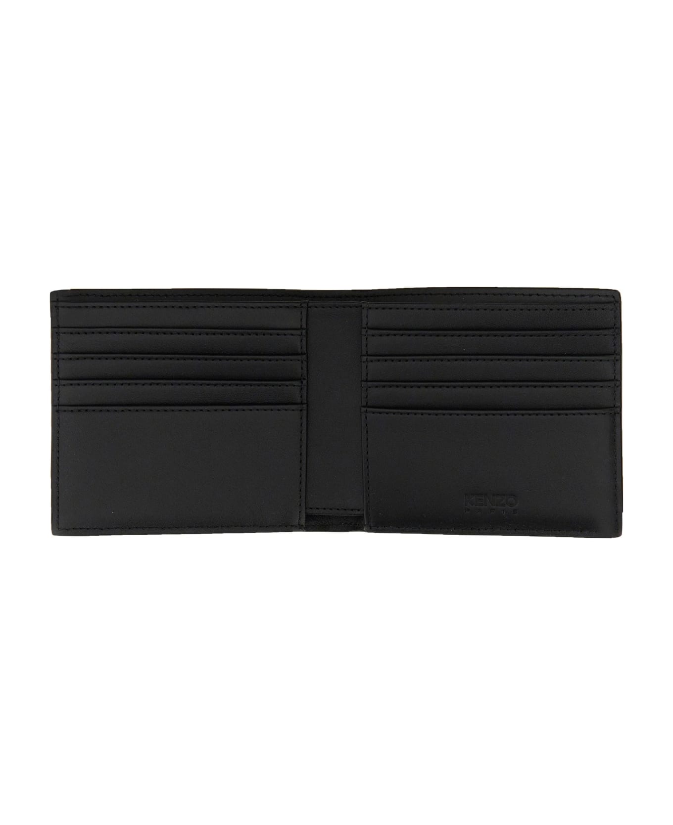Kenzo Bi-fold Wallet - Noir 財布
