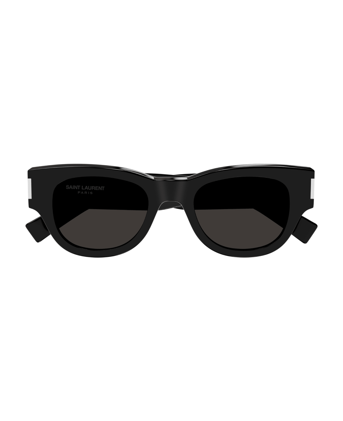 Saint Laurent Eyewear SL 573 Sunglasses - Black Crystal Grey