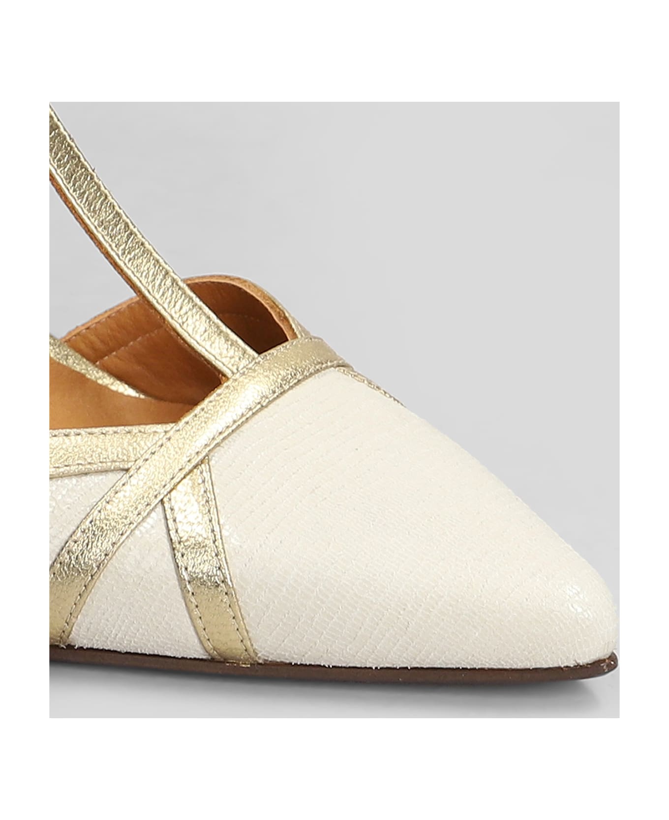 Chie Mihara Pumps In Beige Leather - beige