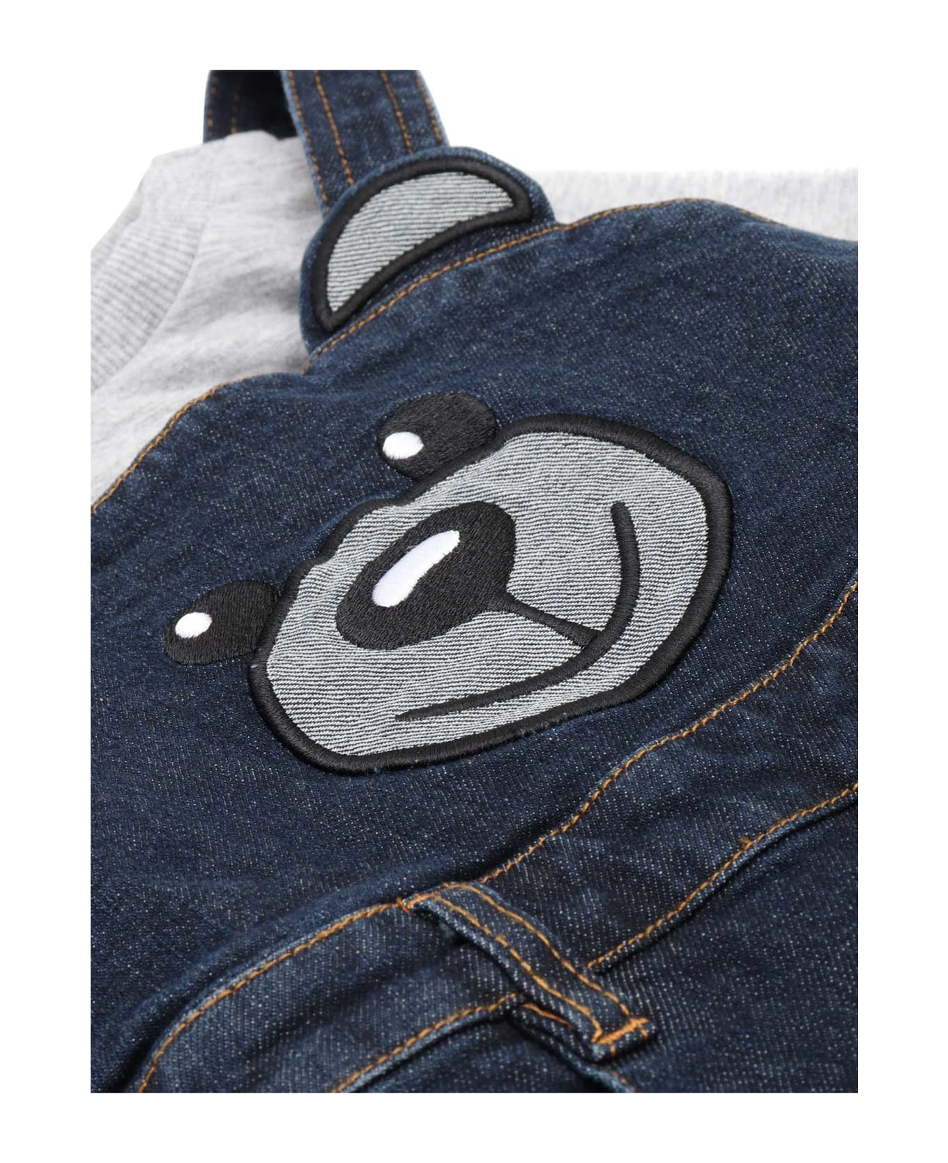 Moschino Shirt + Dungarees - GREY