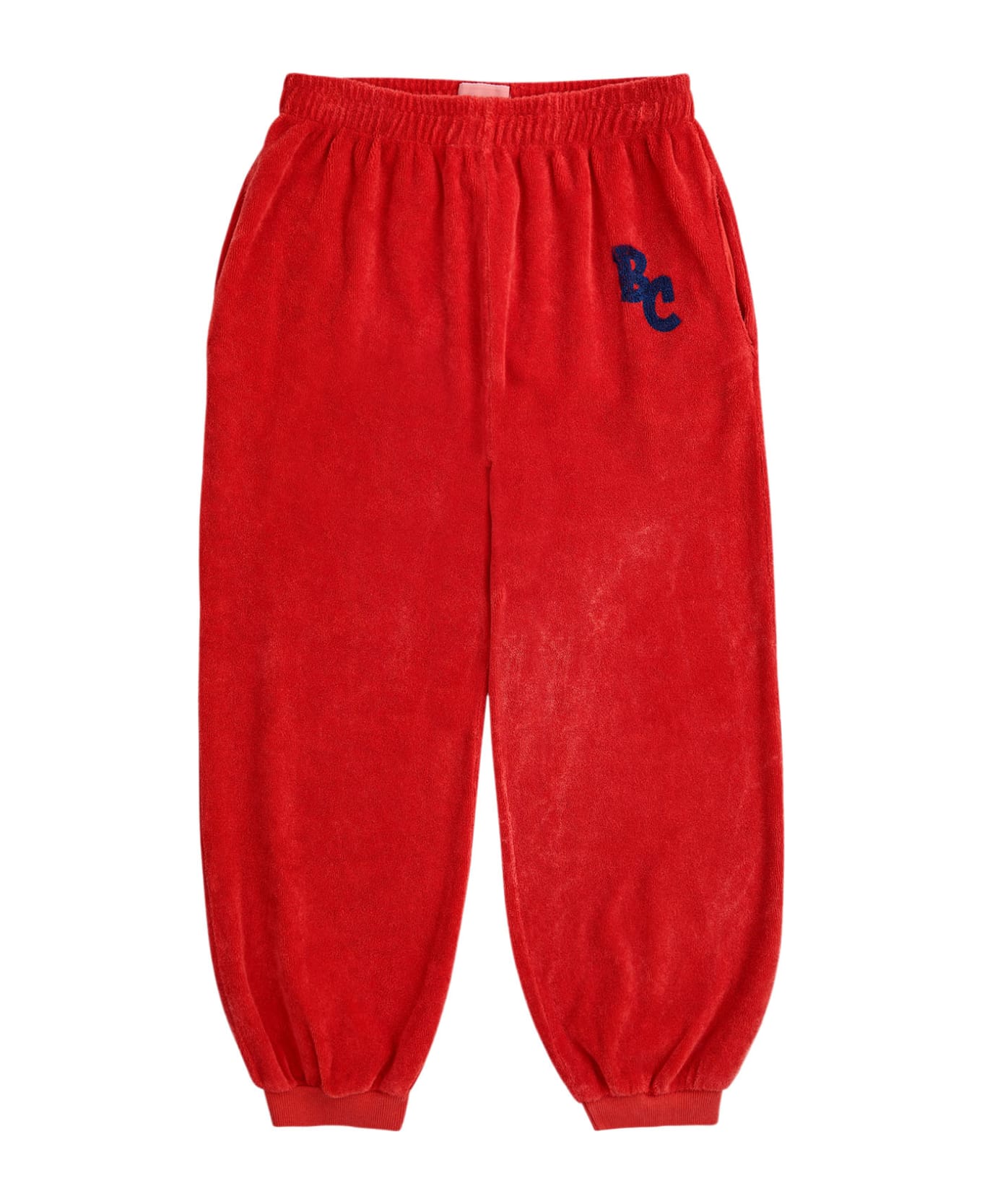 Bobo Choses Red Trousers For Kids With Logo - Red ボトムス