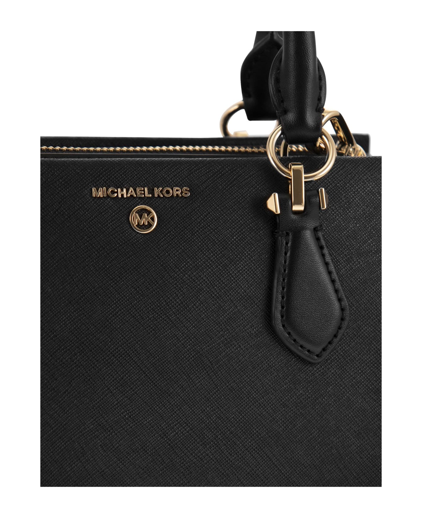 Michael Kors Marilyn Shoulder Bag Small - Black トートバッグ