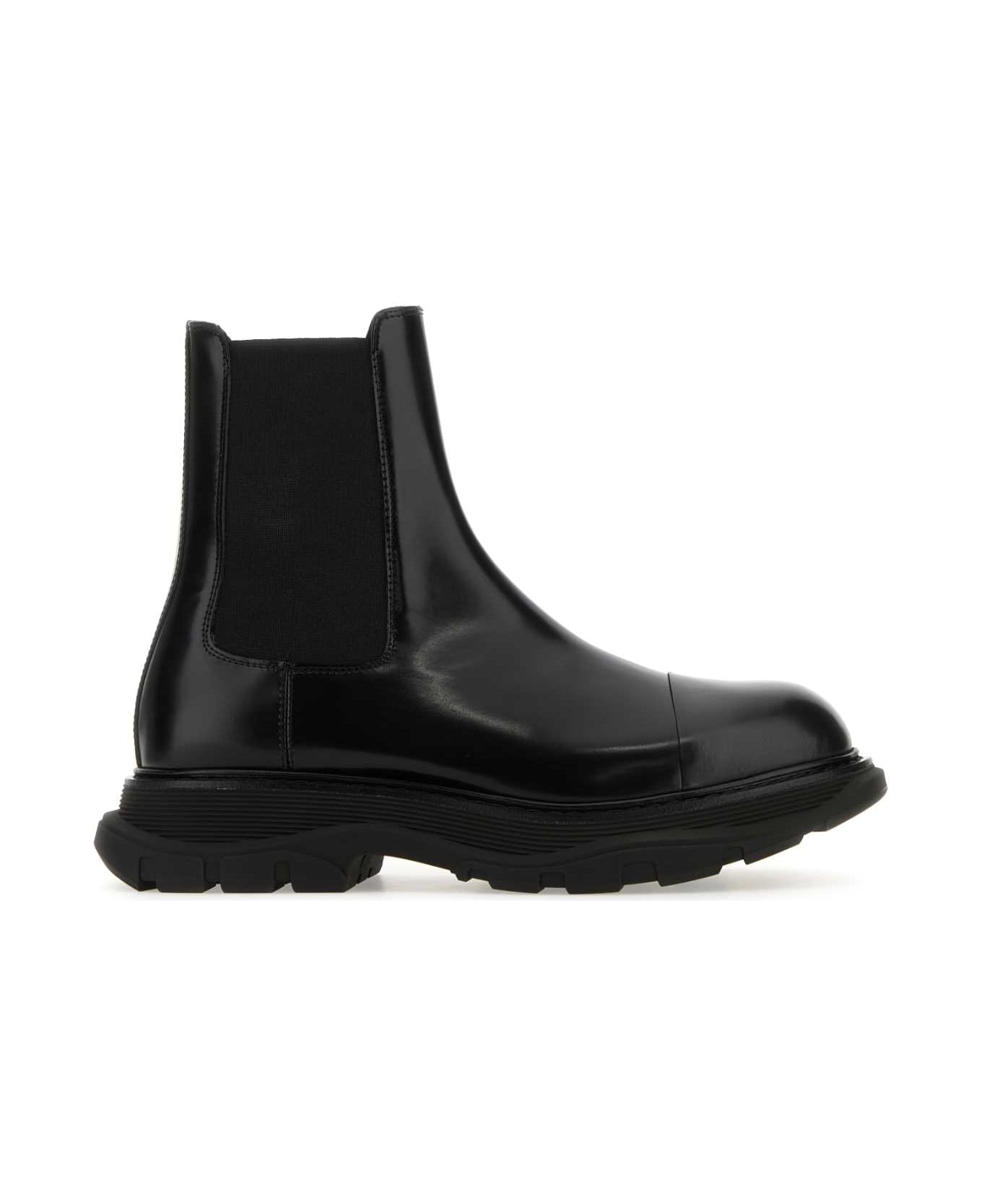 Alexander McQueen Chelsea Tread Ankle Boots - BLACKBLACK ブーツ