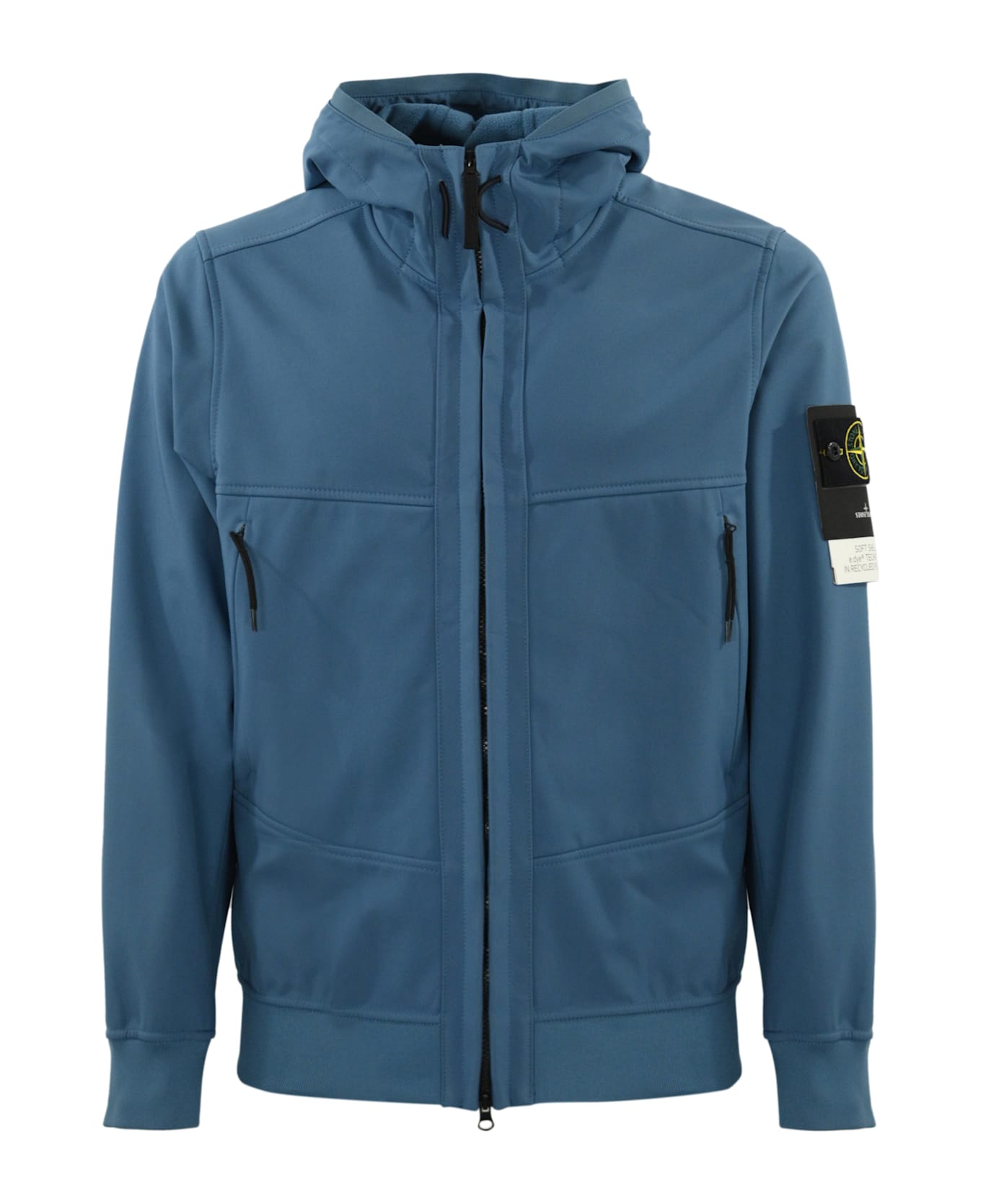 Stone Island Soft Shell-r Jacket Q0322 - Blue