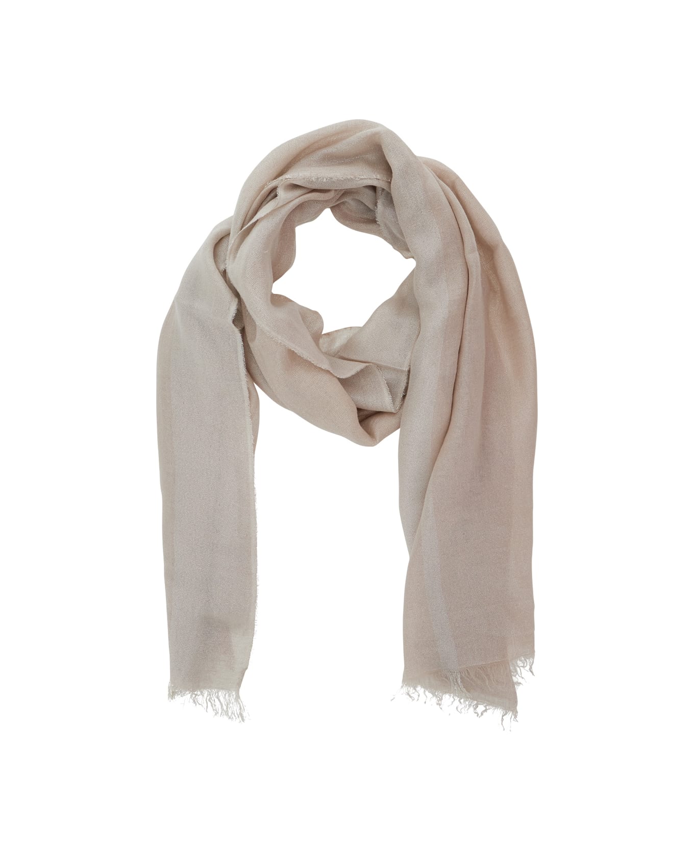 Antonelli Lurex Stole - Beige