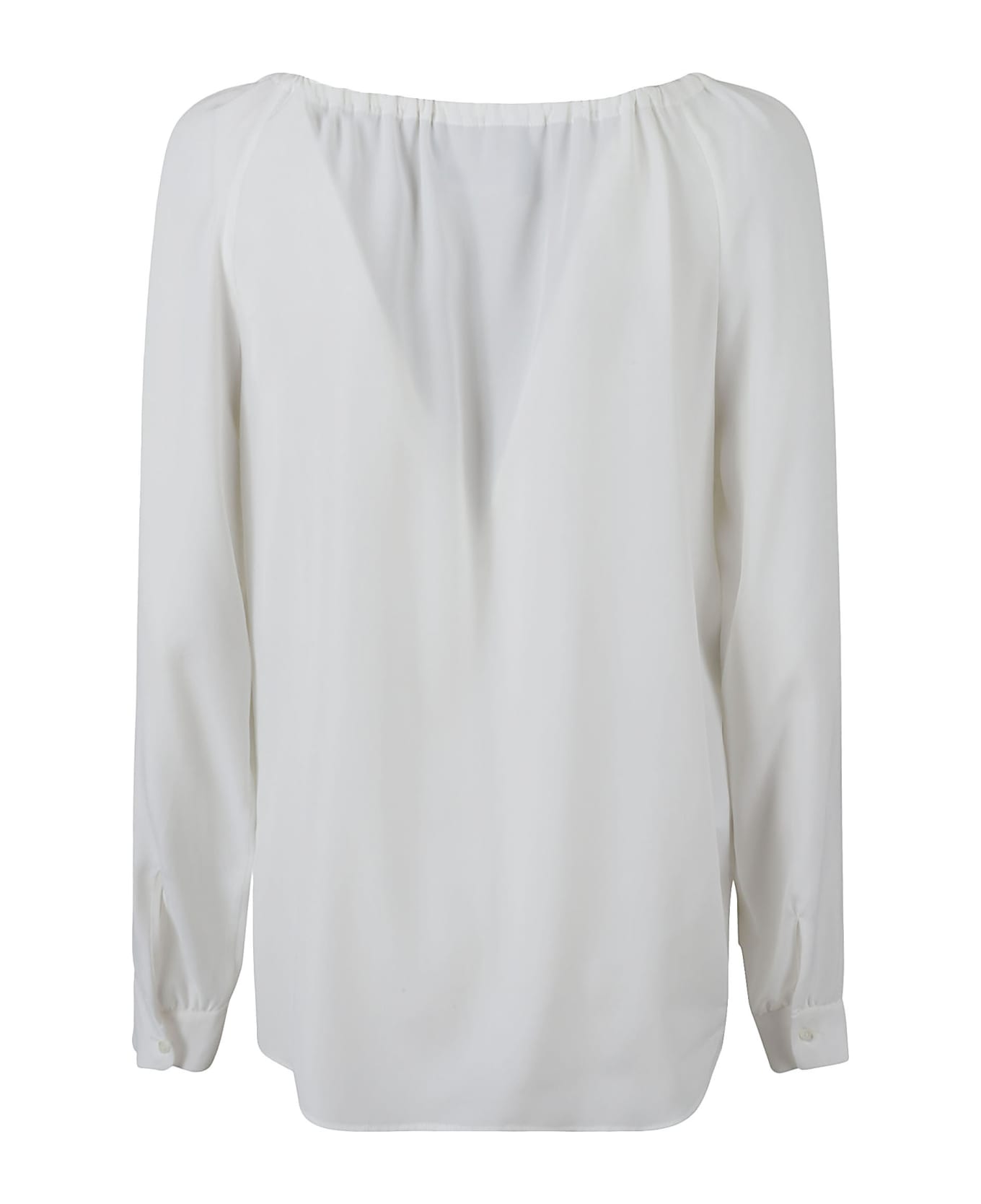 Boutique Moschino Boat Neck Blouse - White ブラウス