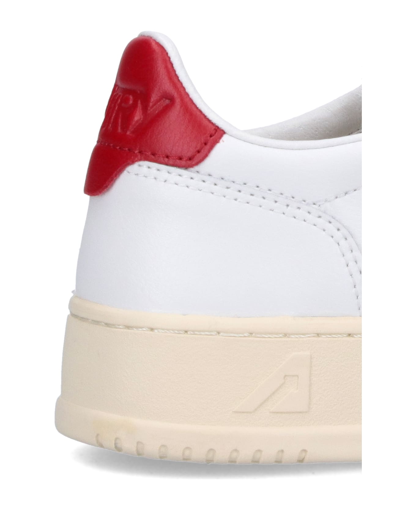 Autry Low Sneakers 'medalist' - White Red