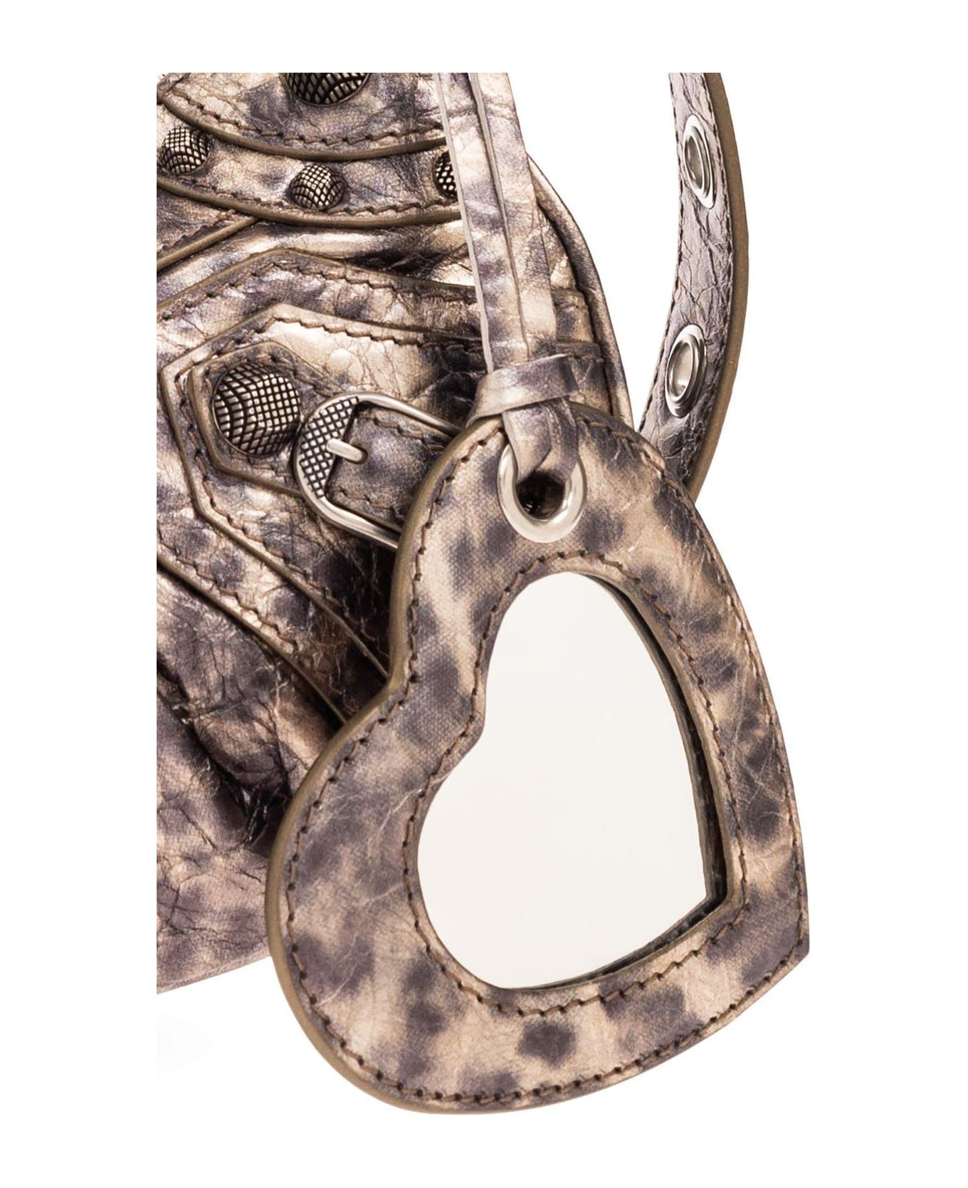 Balenciaga Le Cagole Leopard Print Xs Shoulder Bag - Brown トートバッグ