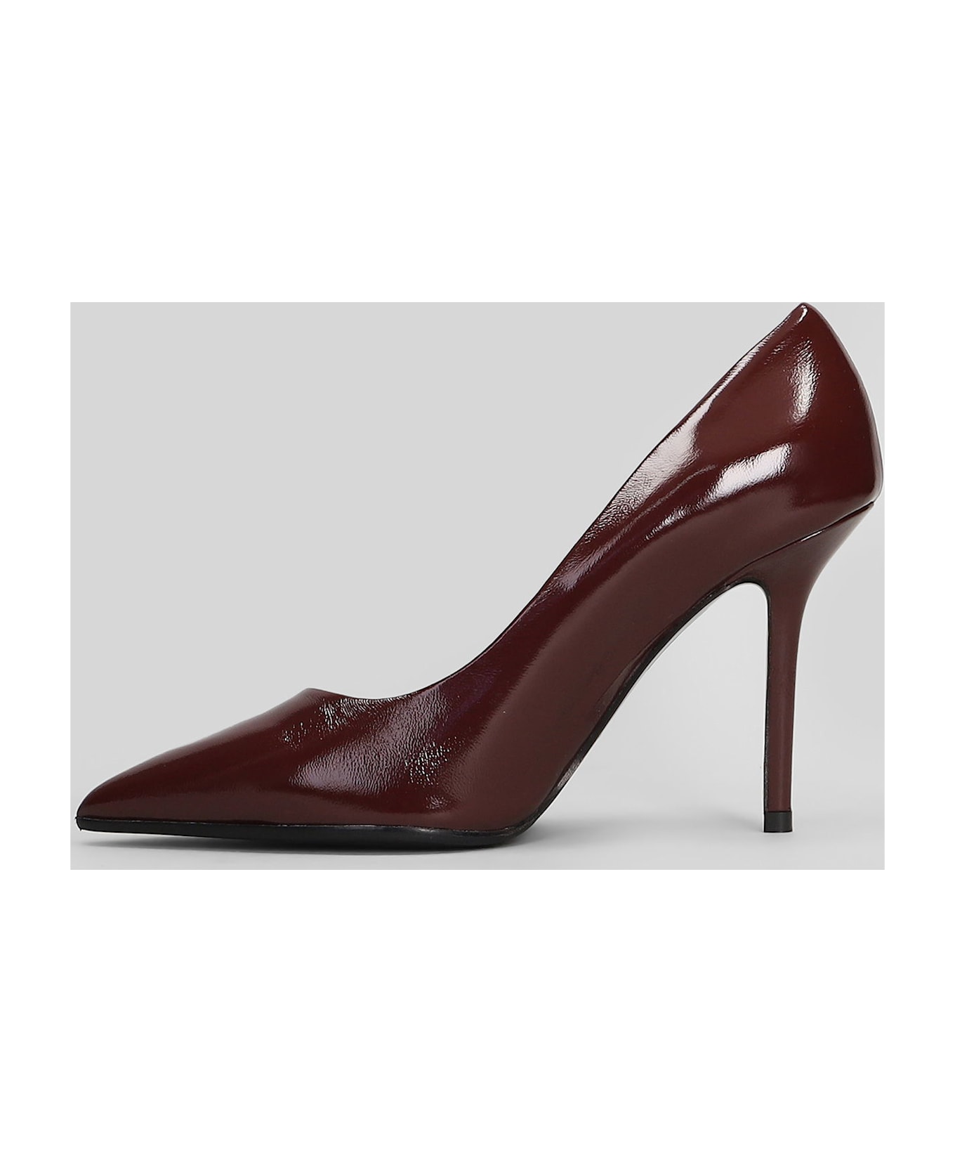 Fabio Rusconi Pumps In Bordeaux Leather - bordeaux