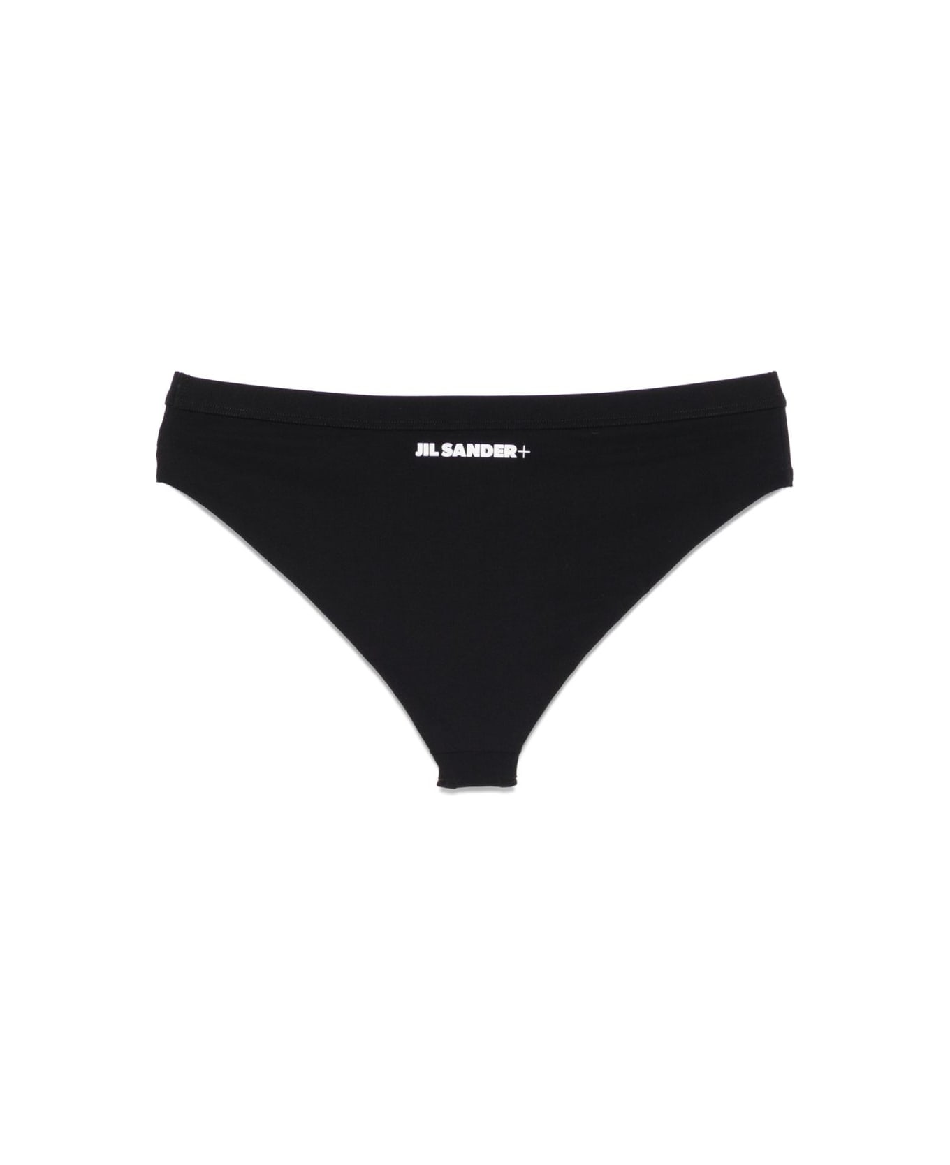Jil Sander Logo Bikini Bottom - Black