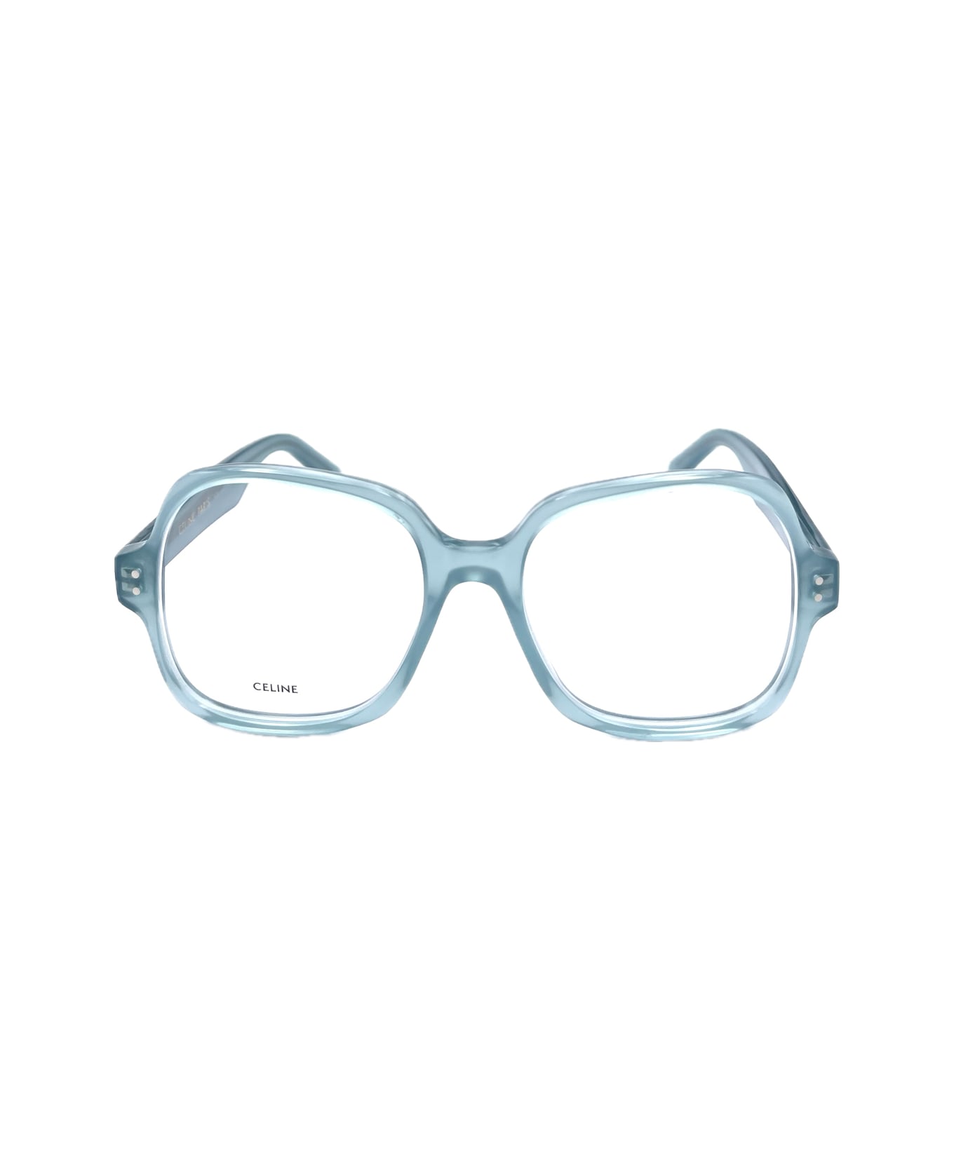 Celine Cl50148i Thin 2 Dots 093 Glasses - Turchese アイウェア