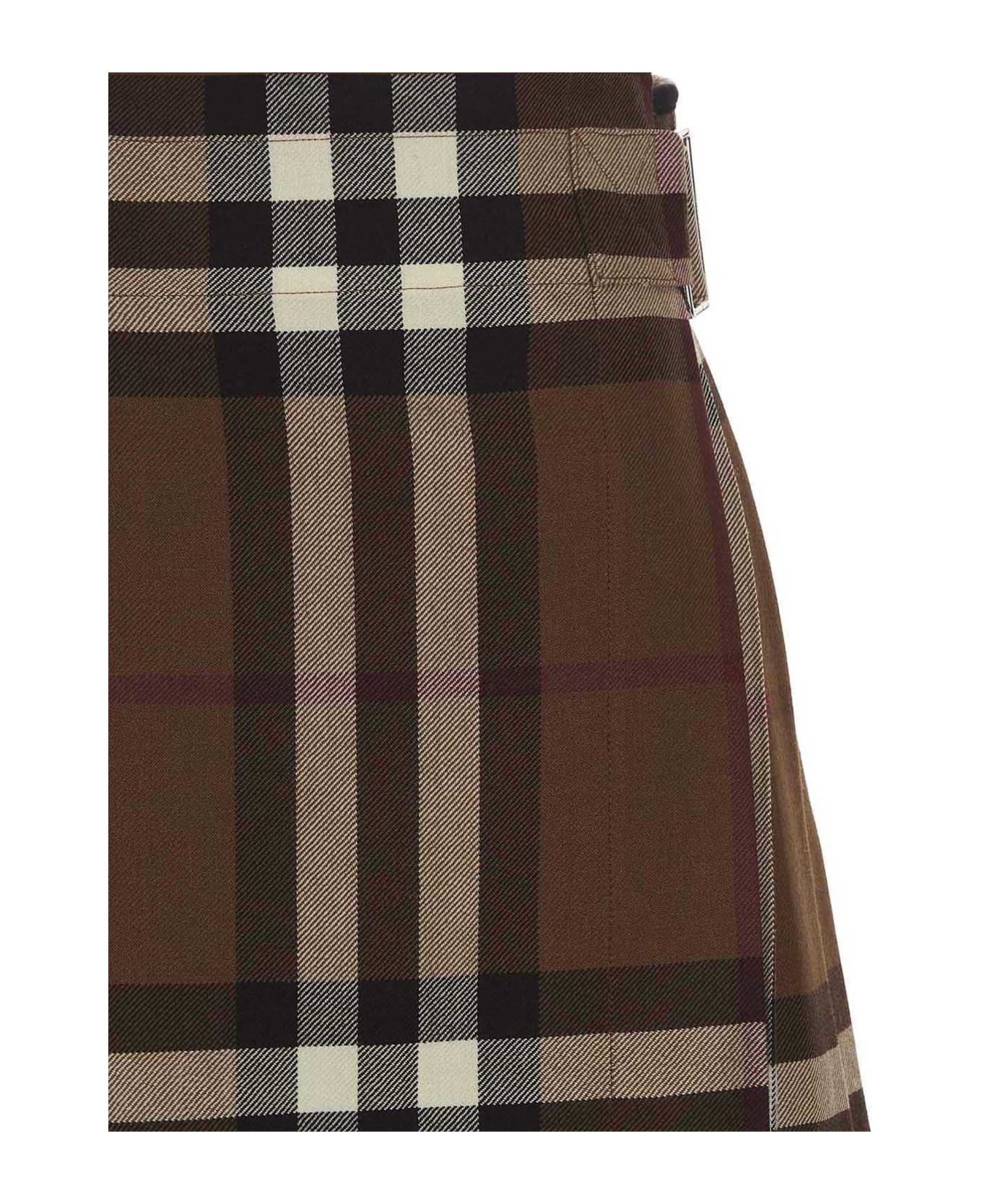 Burberry 'micaela' Skirt - Brown