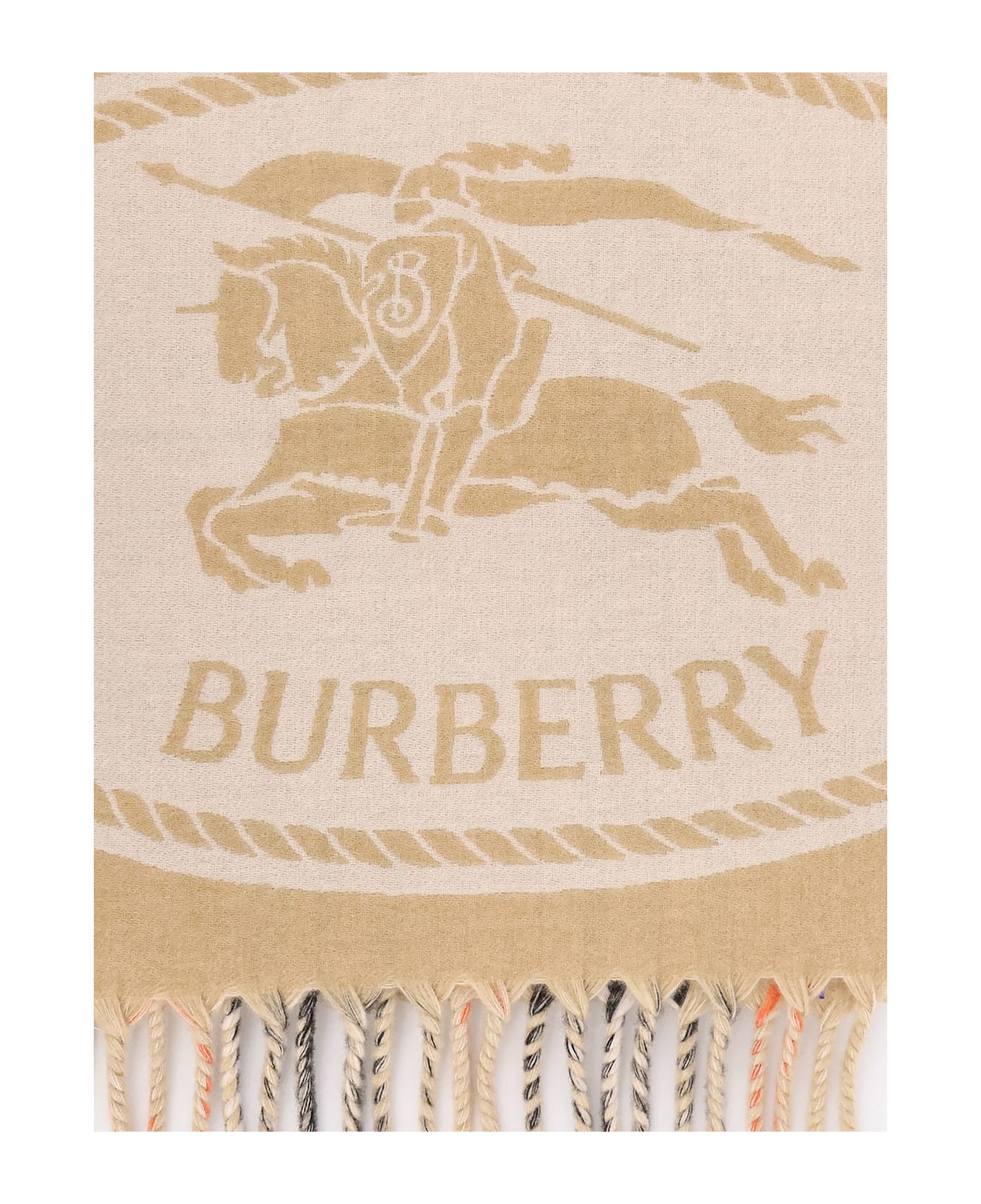 Burberry Reversible Cashmere Scarf - SAND