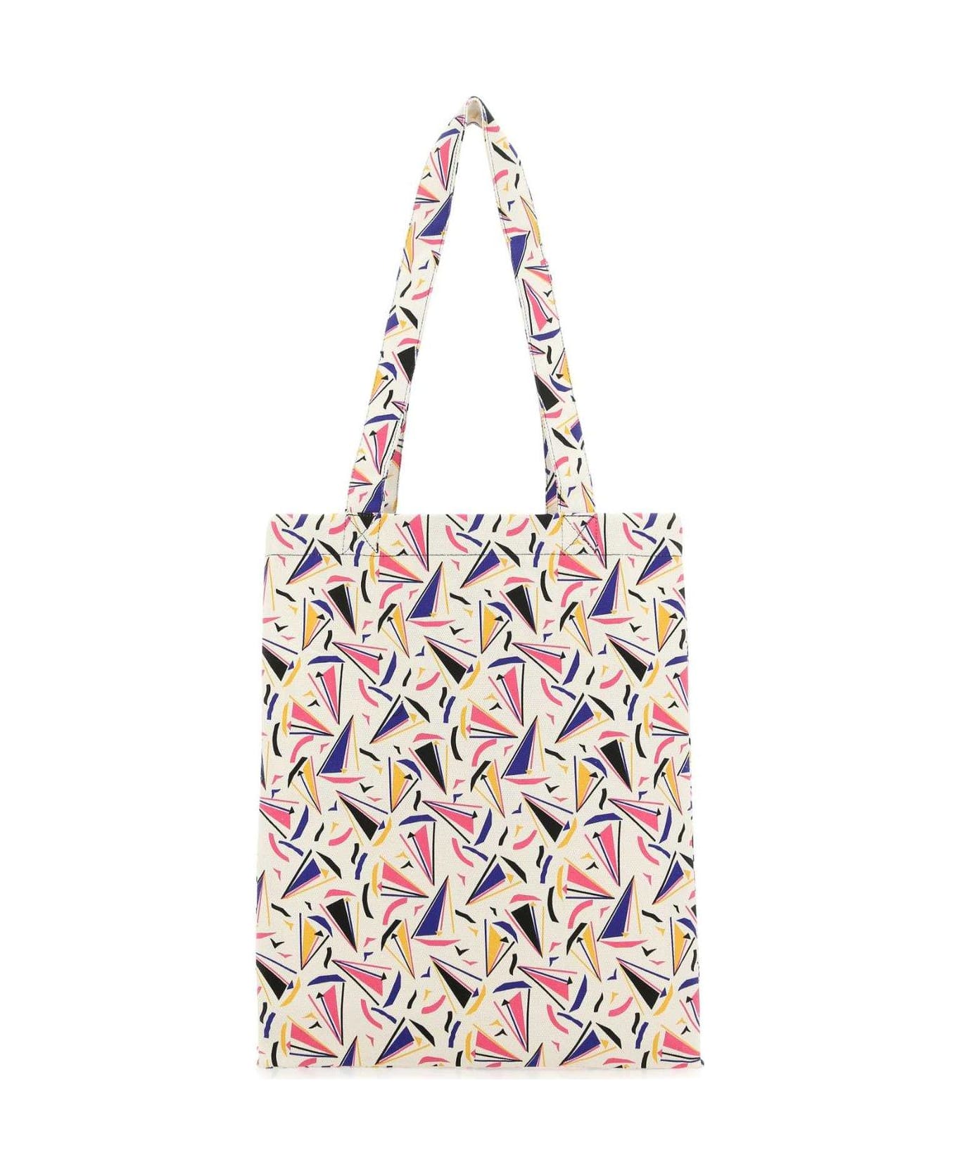 A.P.C. Printed Shopping Bag - Aac Off White