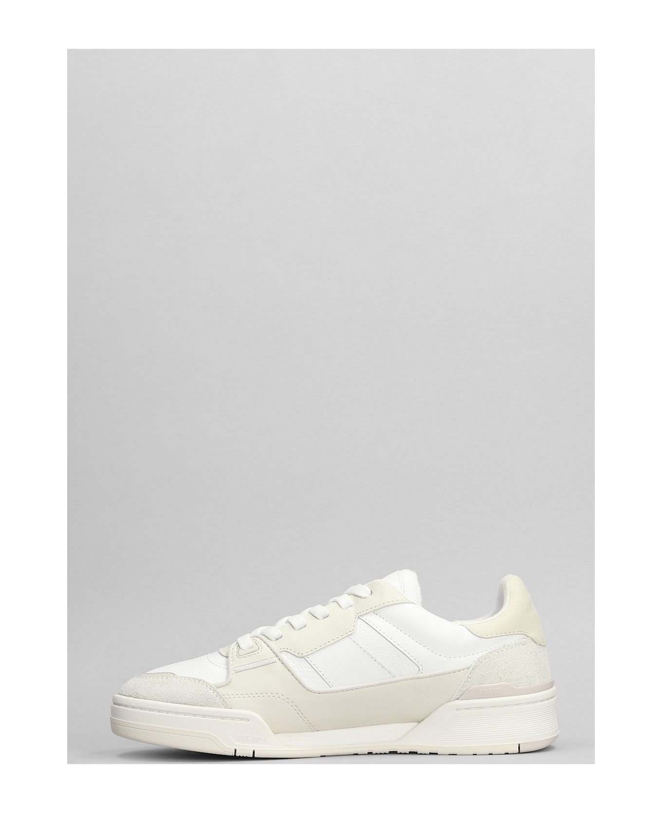 Axel Arigato Clay Sneakers In White Leather - NEUTRALS/WHITE