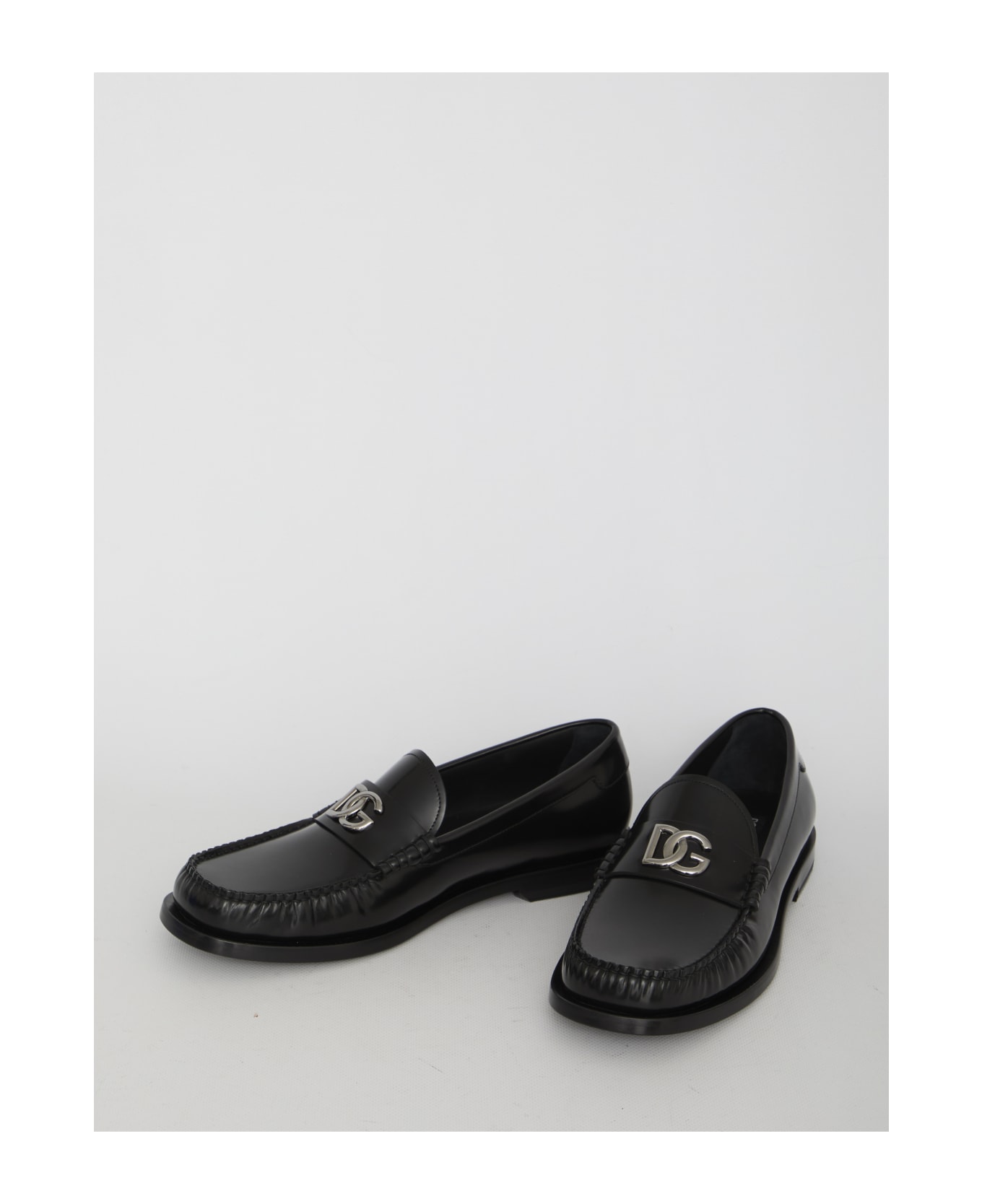 Dolce & Gabbana Dg Loafers - Black