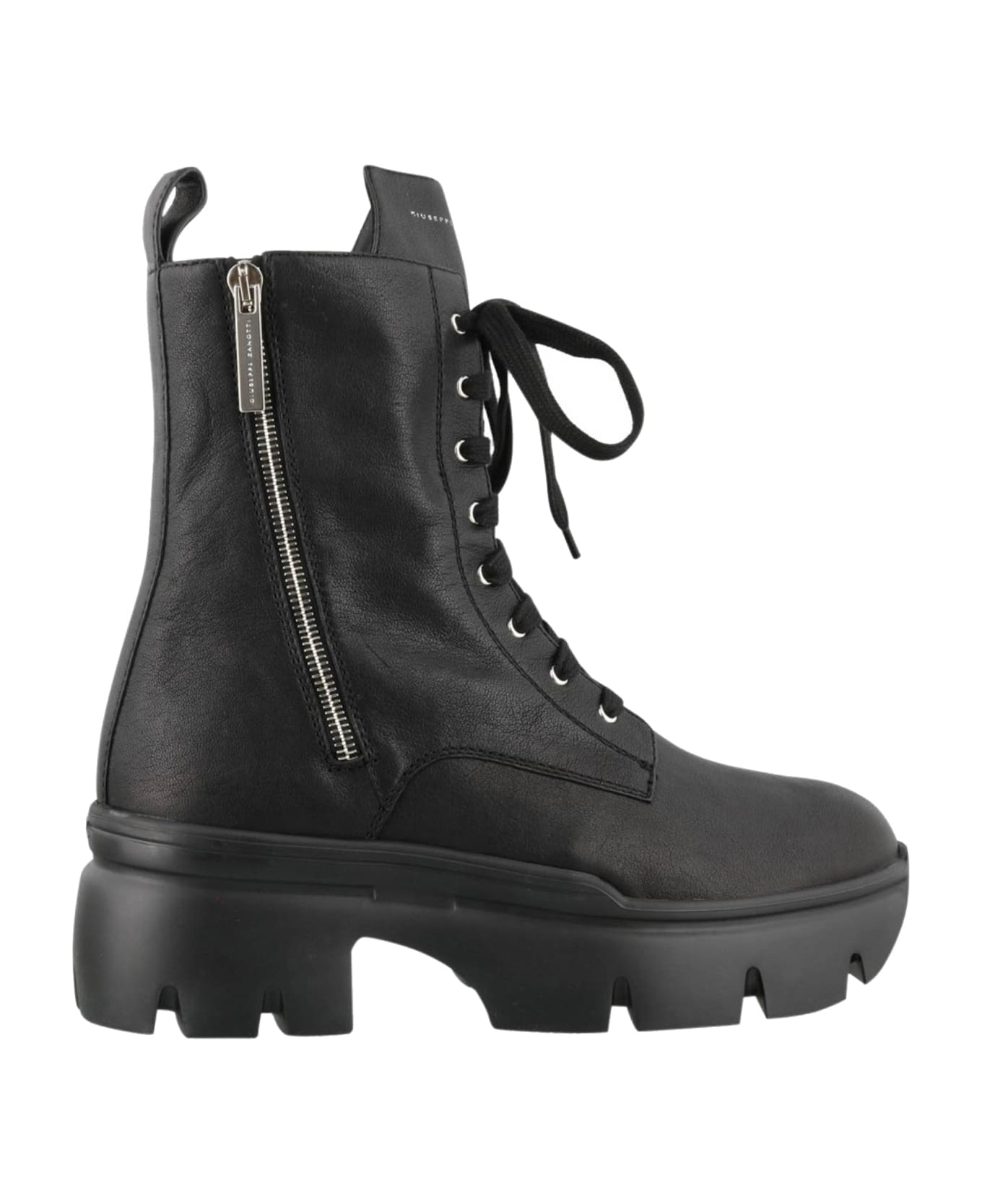 Giuseppe Zanotti Design Apocalypse Leather Boots - Black