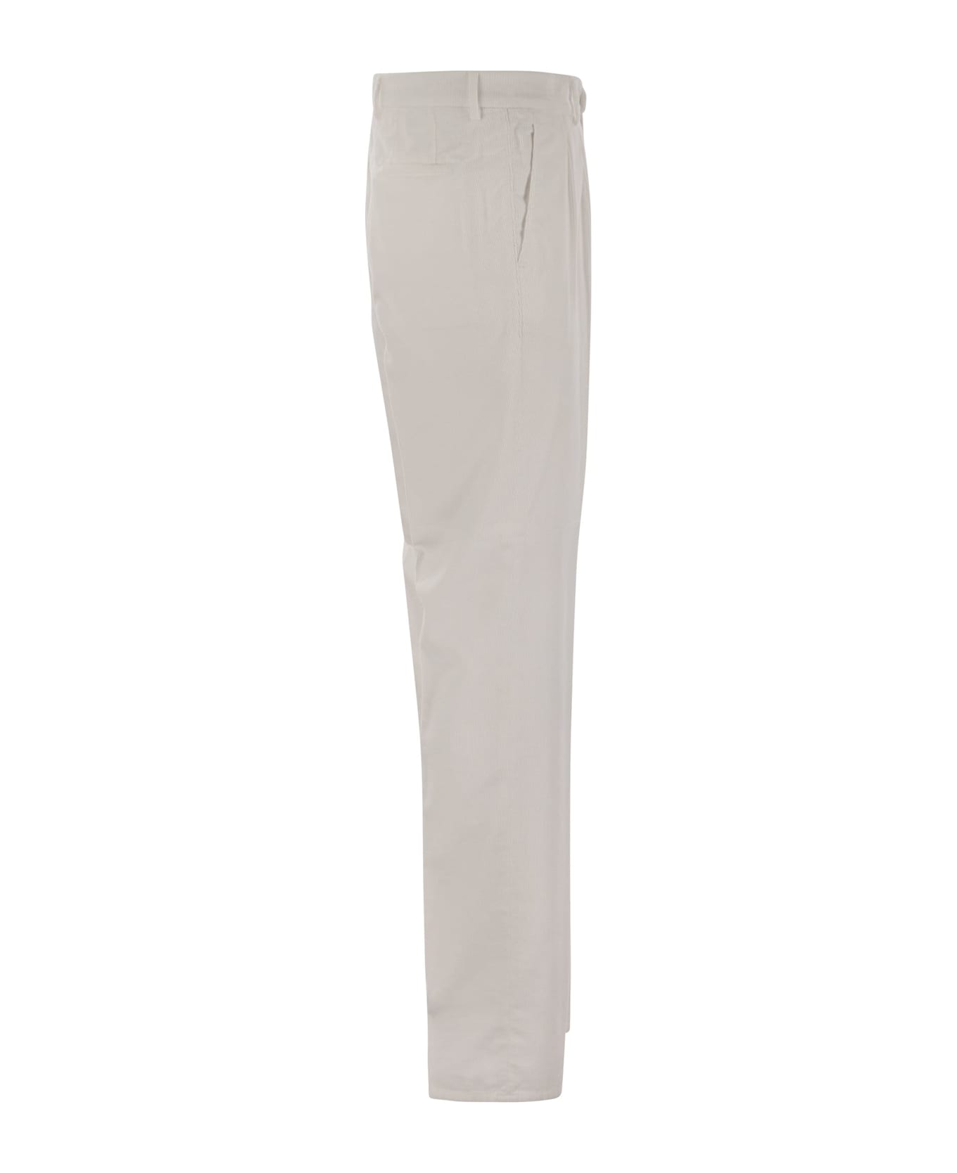 Brunello Cucinelli Velvet Pants - White