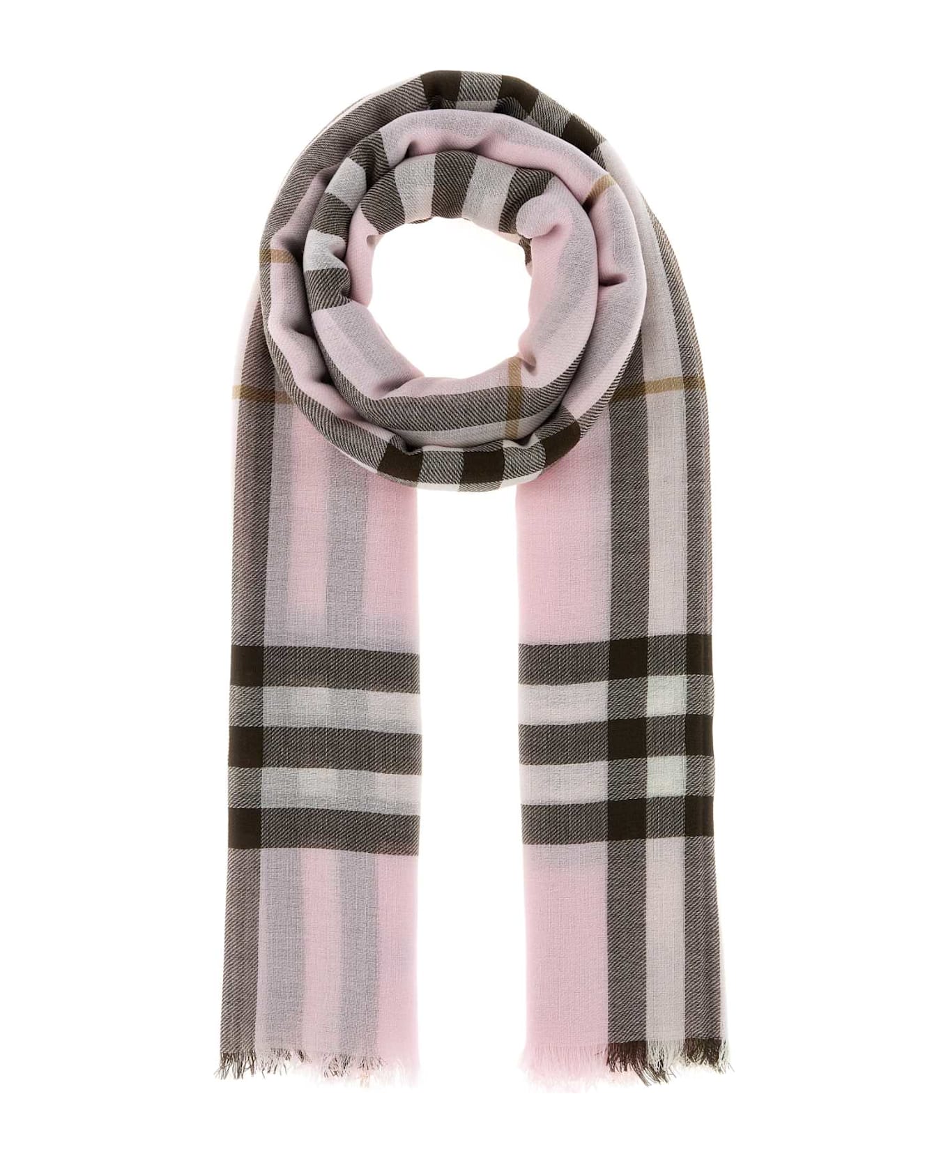 Burberry Embroidered Wool Scarf - BOWPINK