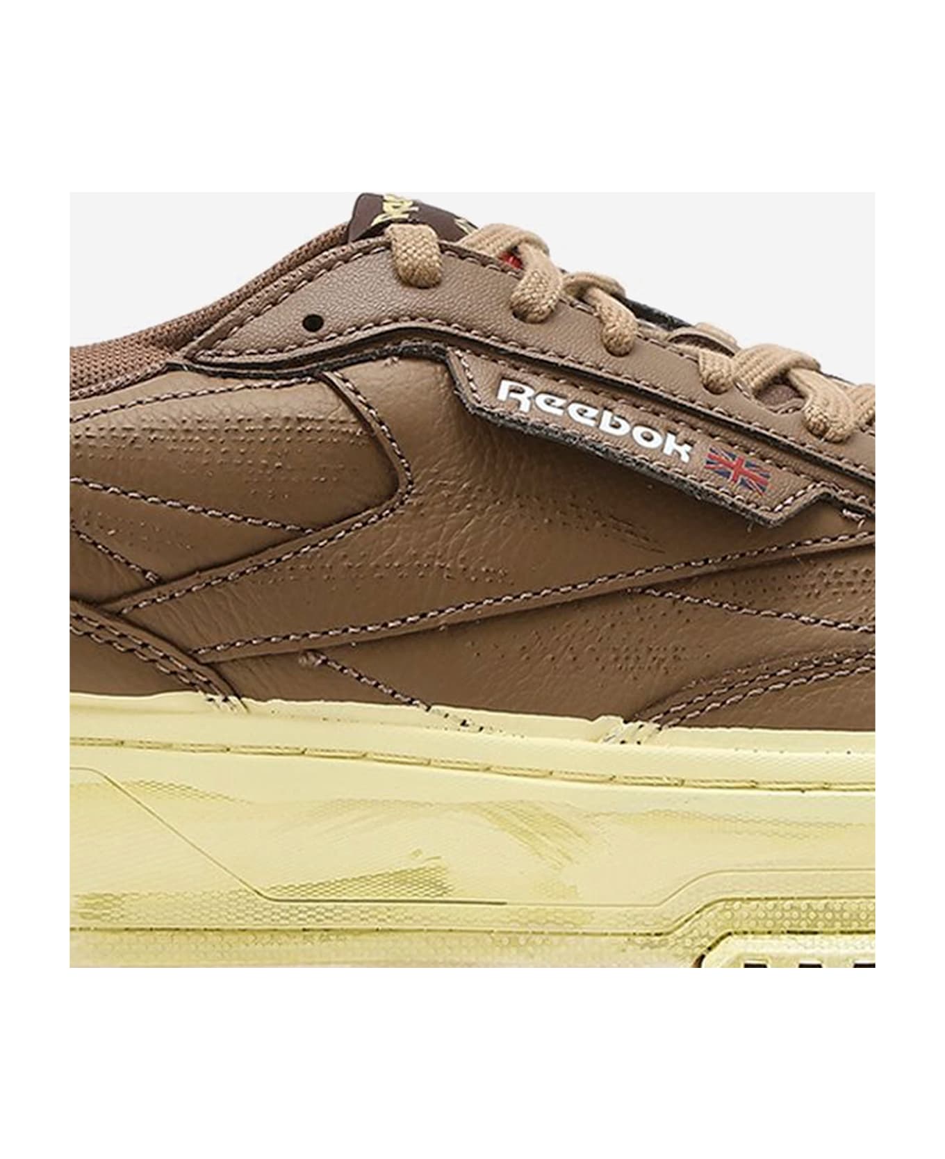 Reebok Club C Ltd Leather Sneakers - Brown