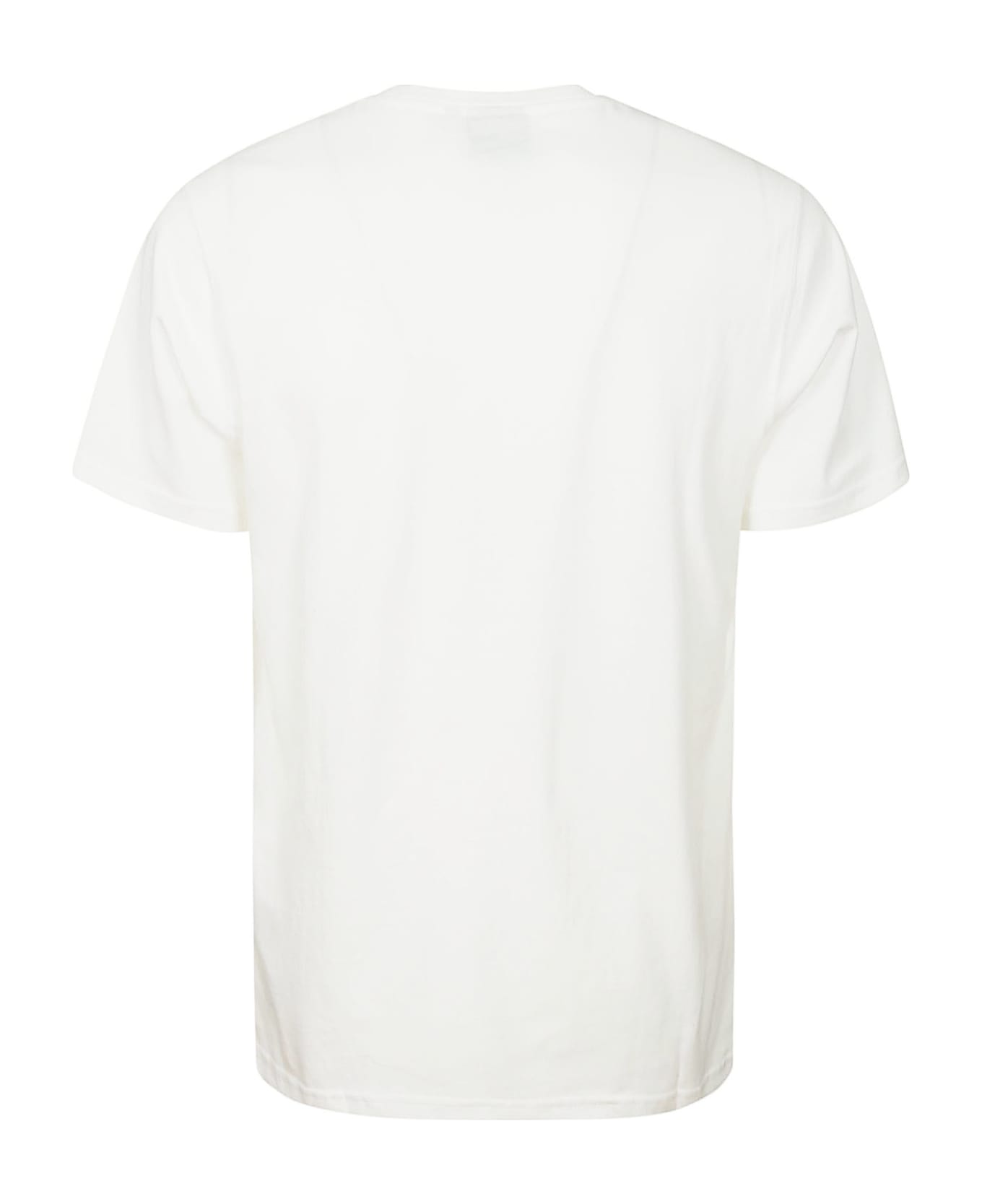 Barbour Essential Large Logo Tee - White シャツ