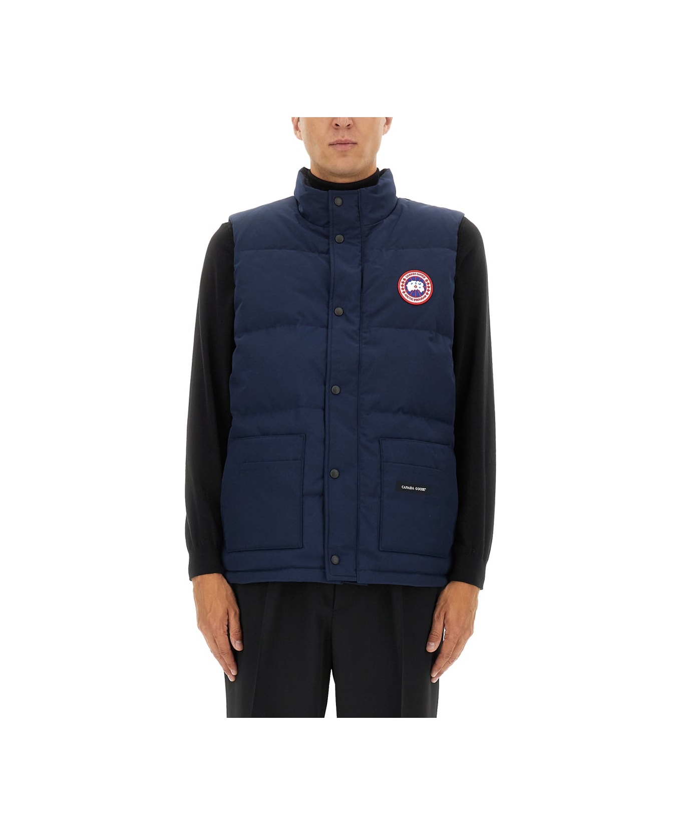 Canada Goose "freestyle Crew" Vest - BLUE