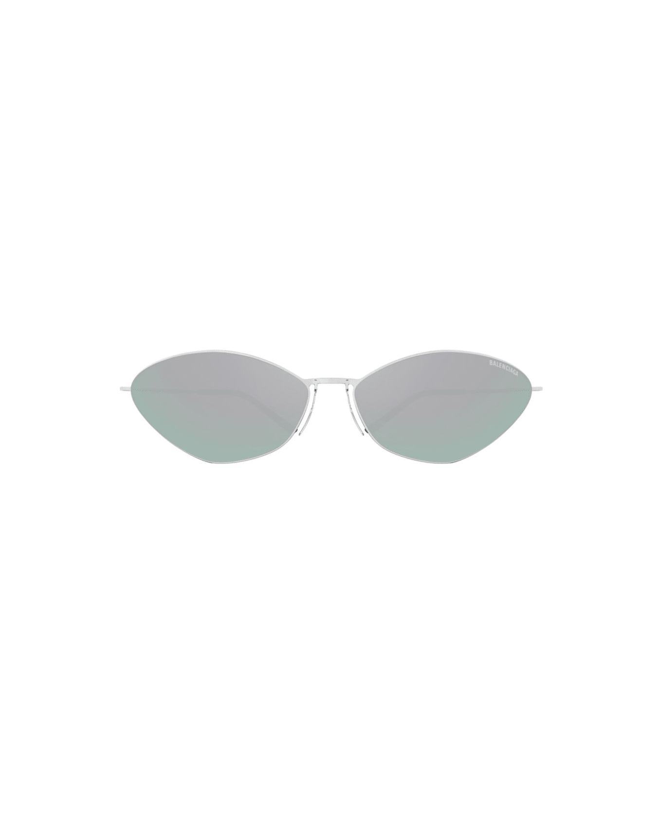 Balenciaga Eyewear Bb0350s-004silver-silver-silver - SILVER-SILVER-SILVER
