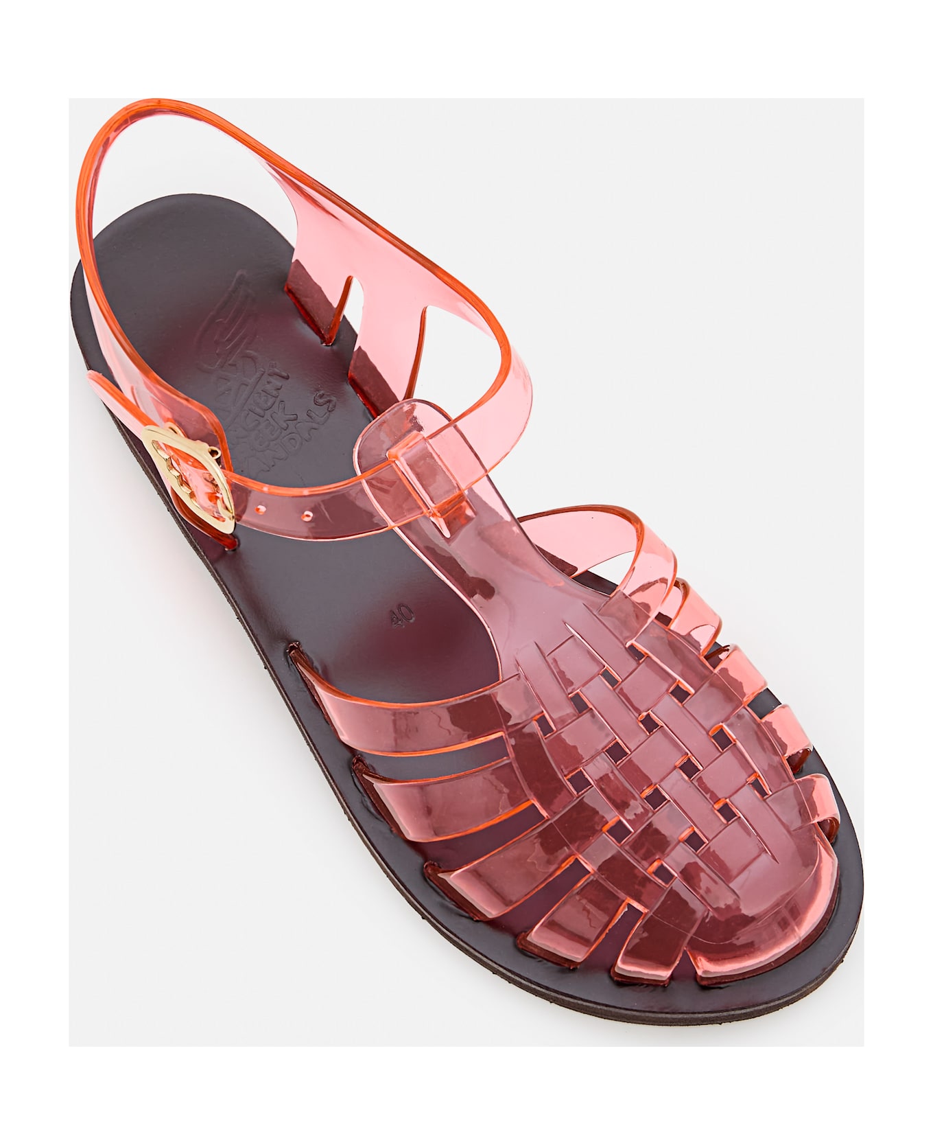 Ancient Greek Sandals Homeria Jelly - Pink