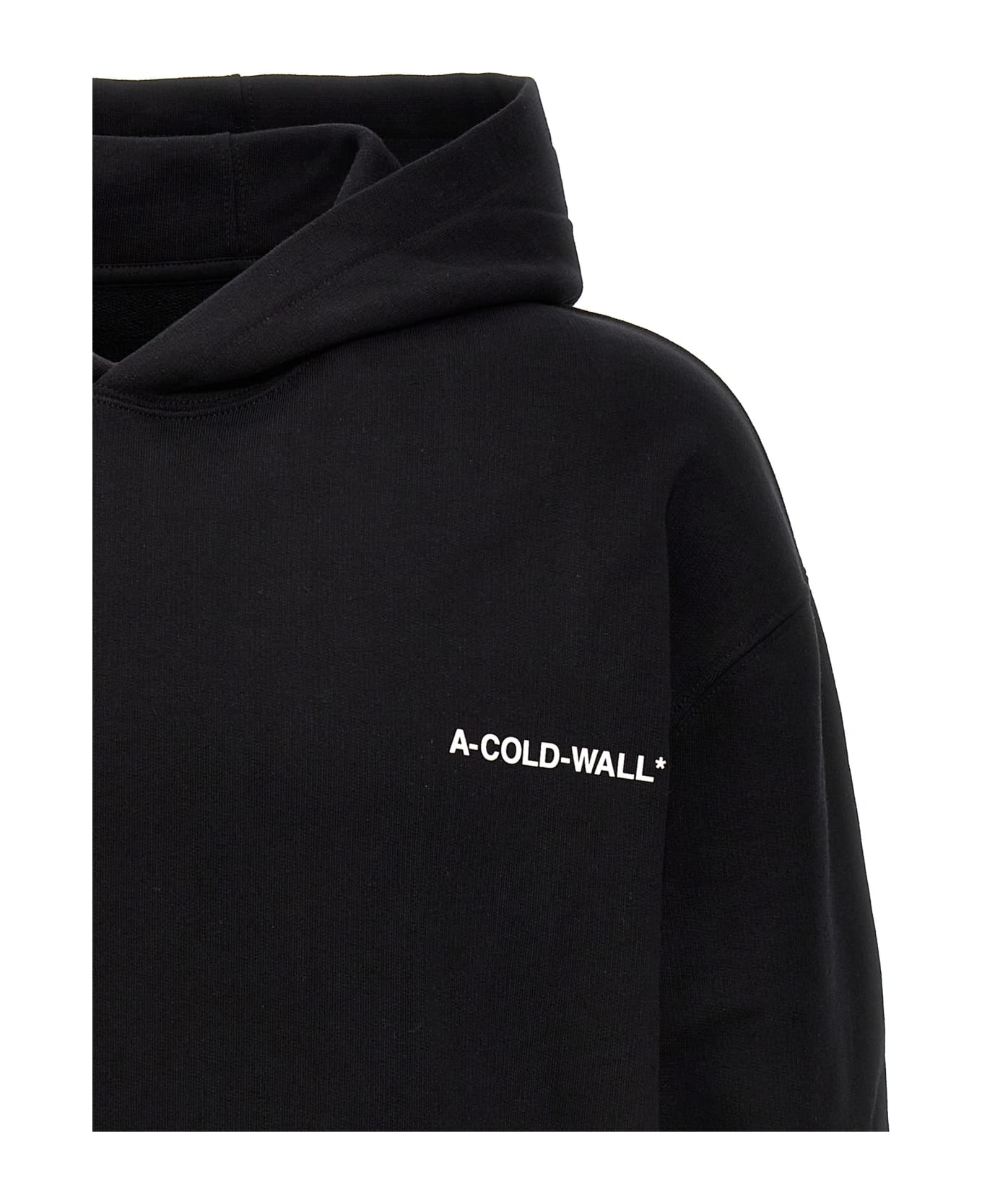 A-COLD-WALL 'essential Small Logo' Hoodie Fleece - BLACK