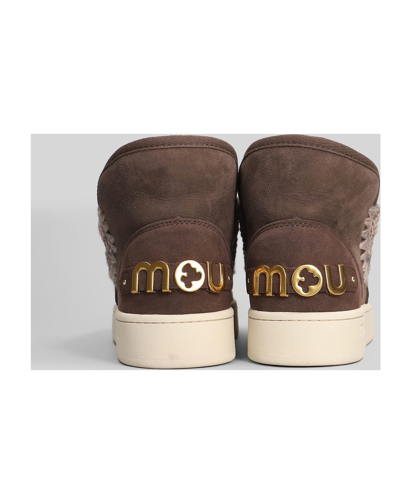 Mou New Eskimo Sneaker Sneakers In Brown Suede - brown