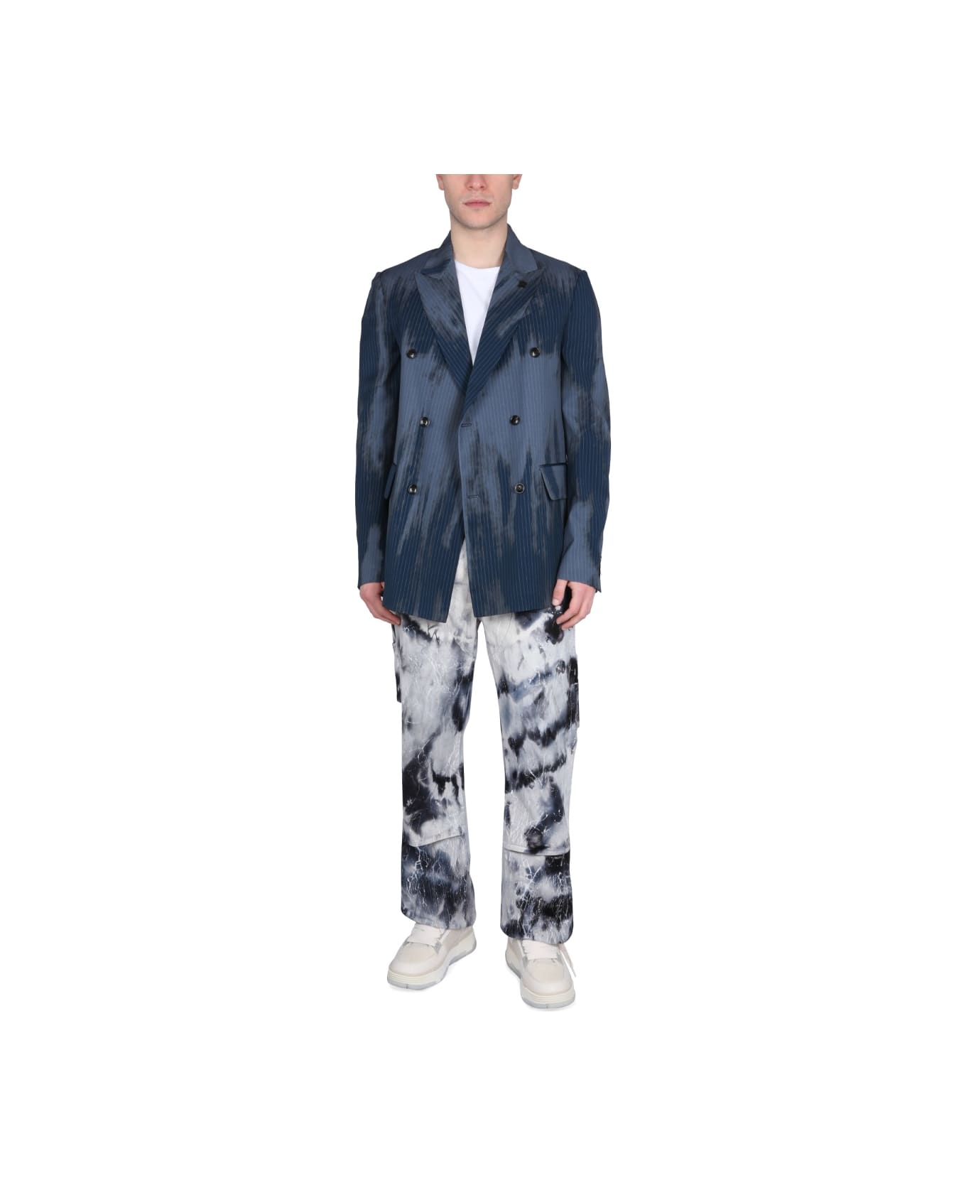 AMIRI Relaxed Fit Jacket - BLUE