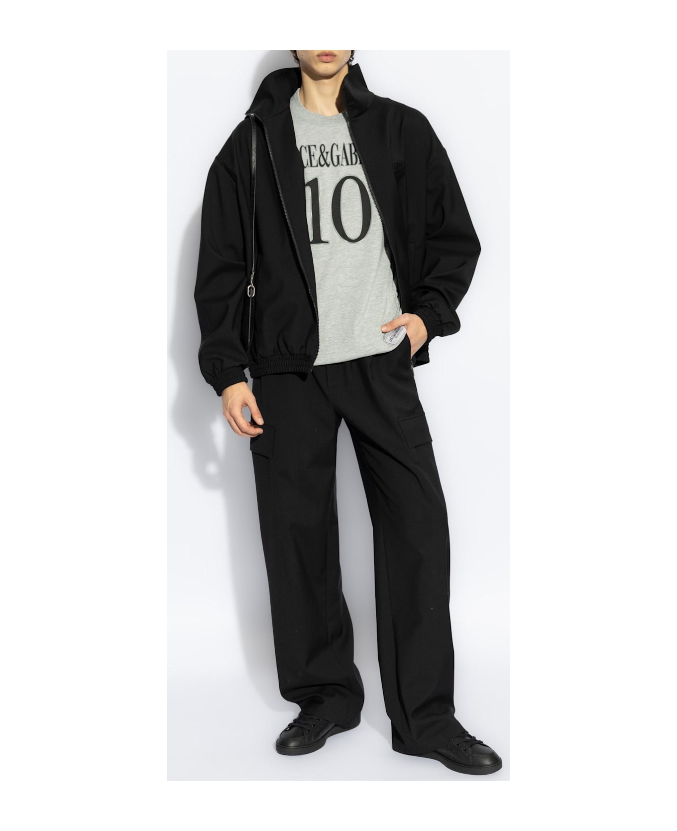 Dolce 
Gabbana Woolen Jacket - Black