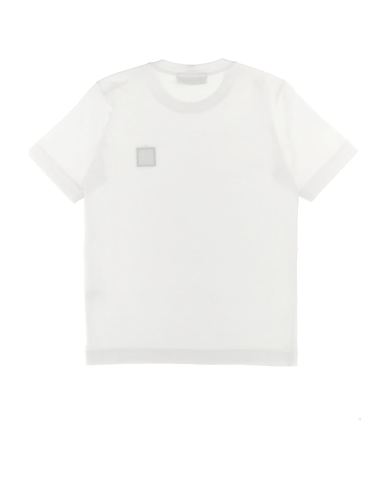 Stone Island Junior Logo Patch T-shirt - White