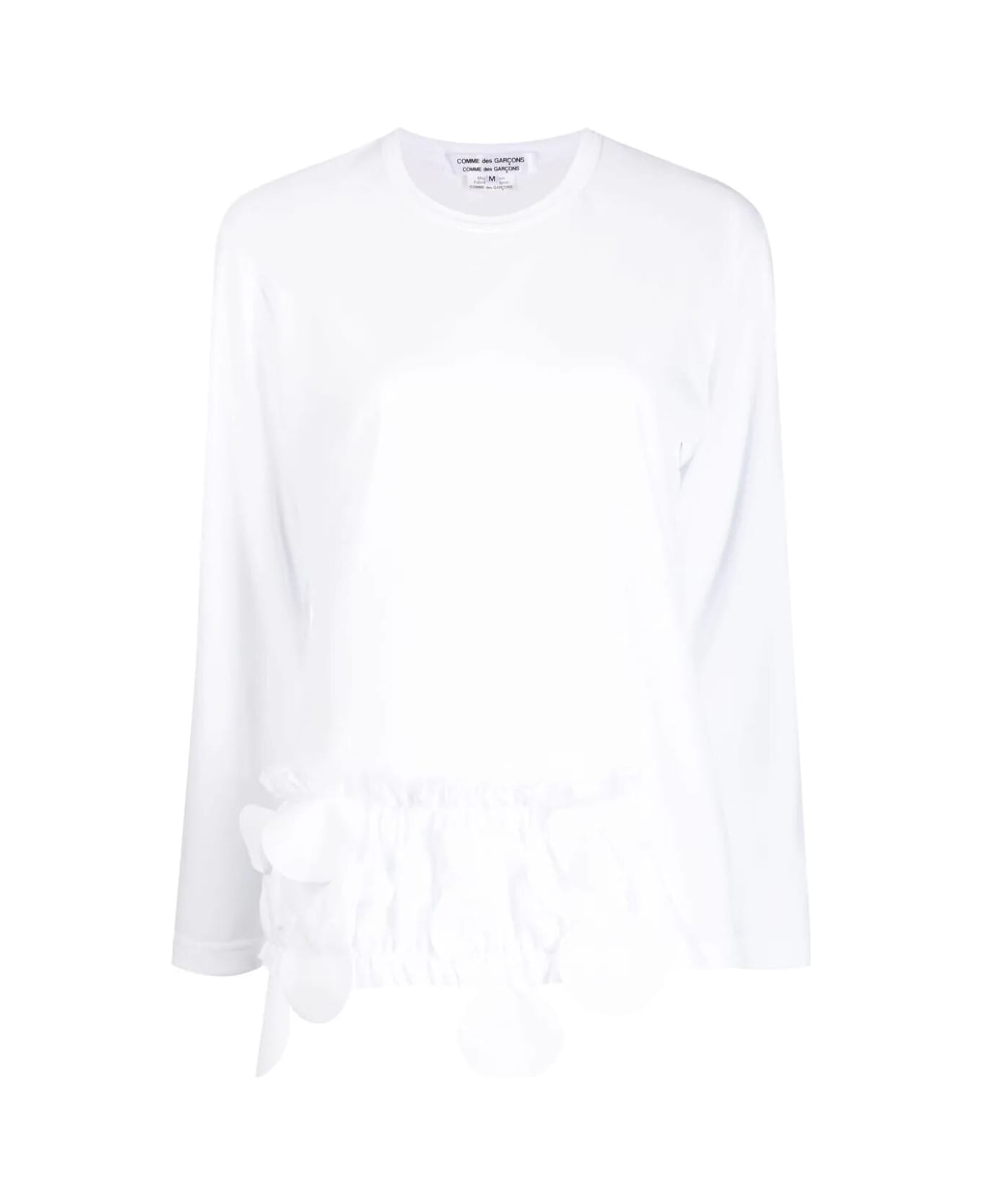 Comme des Garçons Comme des Garçons Ladies` T-shrt - White Tシャツ