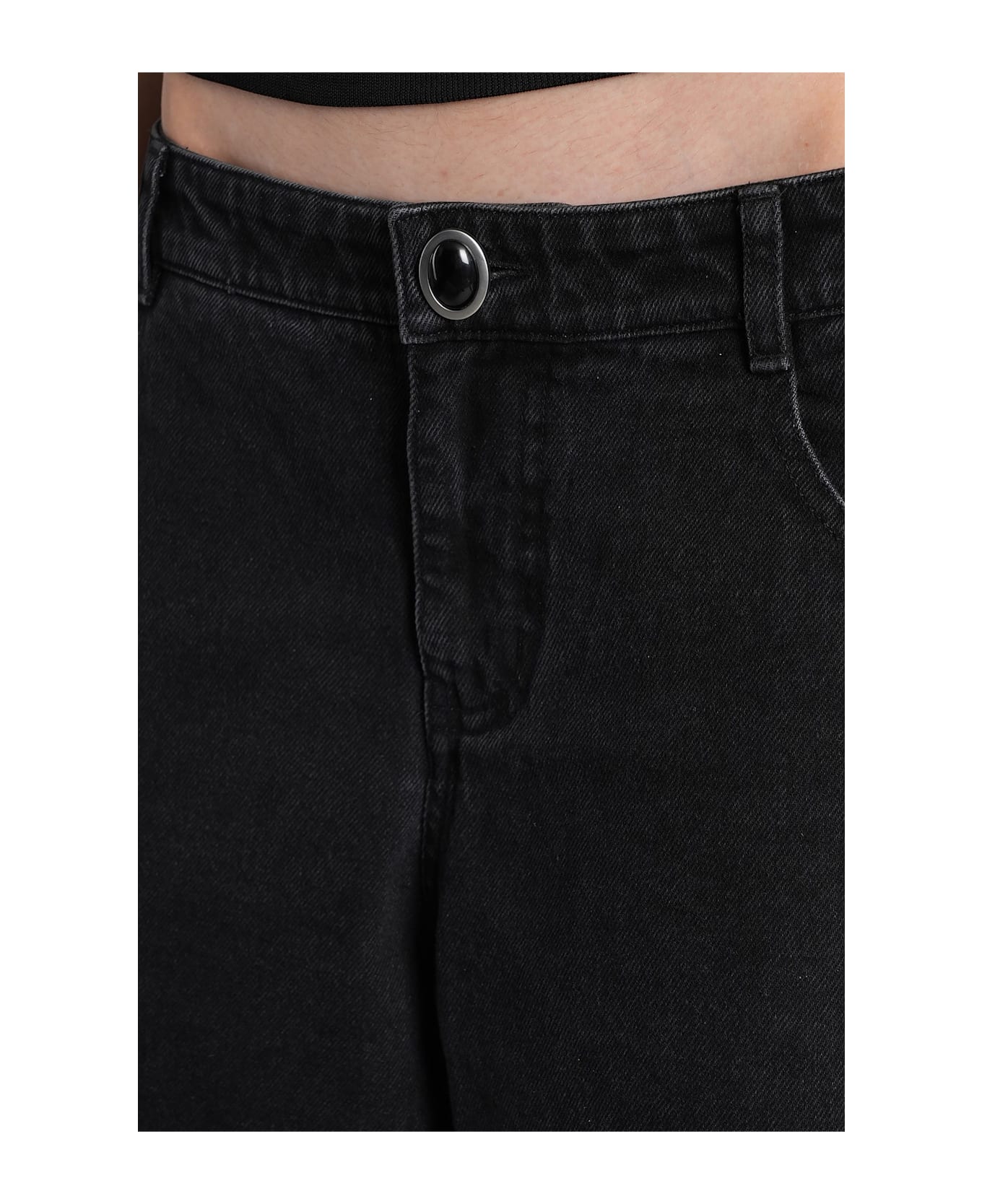 Christopher Esber Jeans In Black Cotton - black