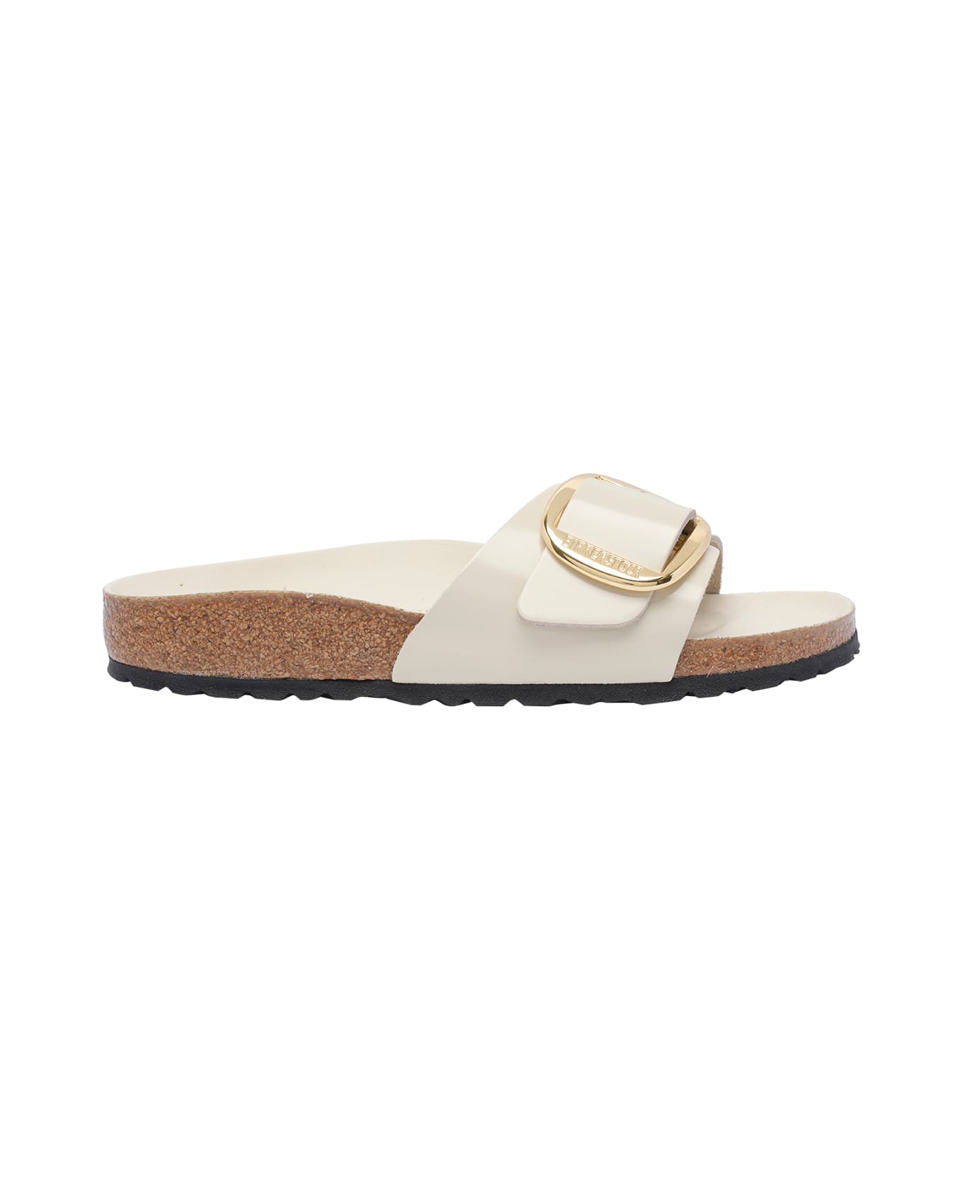 Birkenstock Madrid Big Buckle Sandals - White