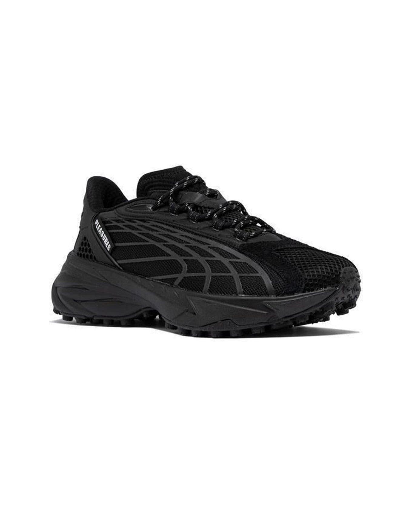 Puma Spirex X Pleasures Lace-up Sneakers - BLACK