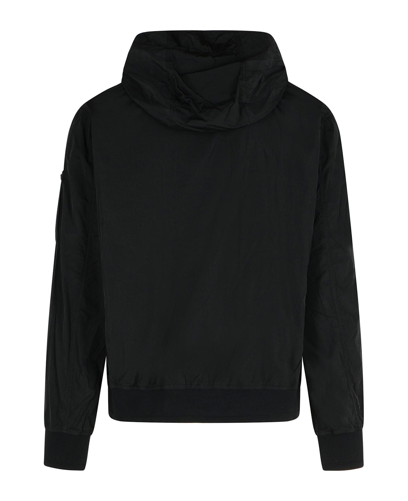 C.P. Company 
chrom
 Black Polyamide Jacket - Black