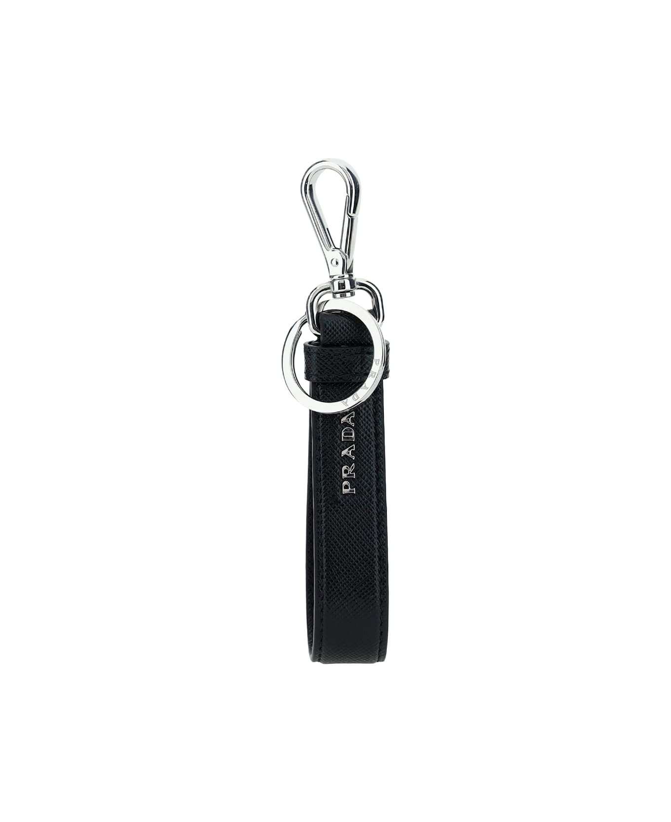 【関税＆送料込み】Prada Key Tag Prada Key Tag In Black - 10% Off | Editorialist