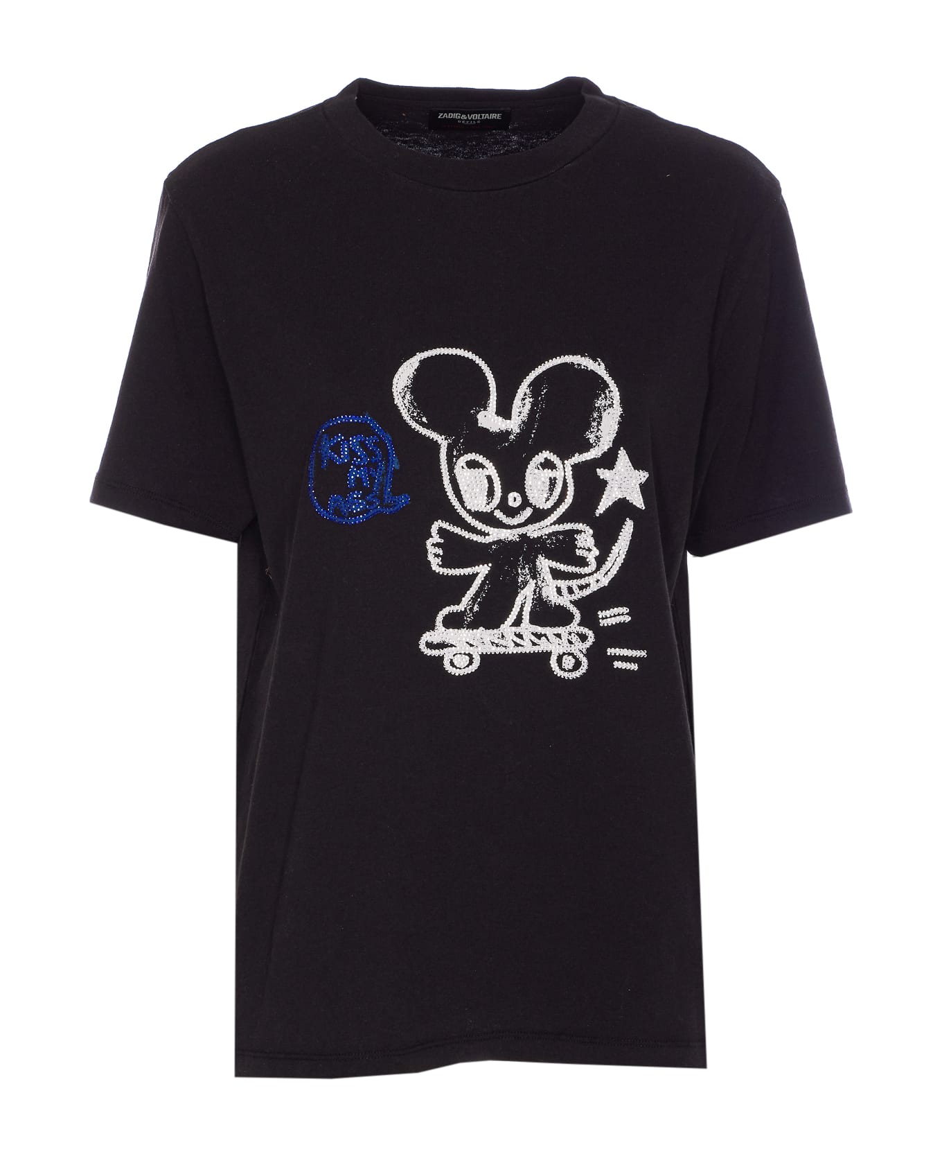 Zadig 
Voltaire Edwin Happy Mouse T-shirt - Black