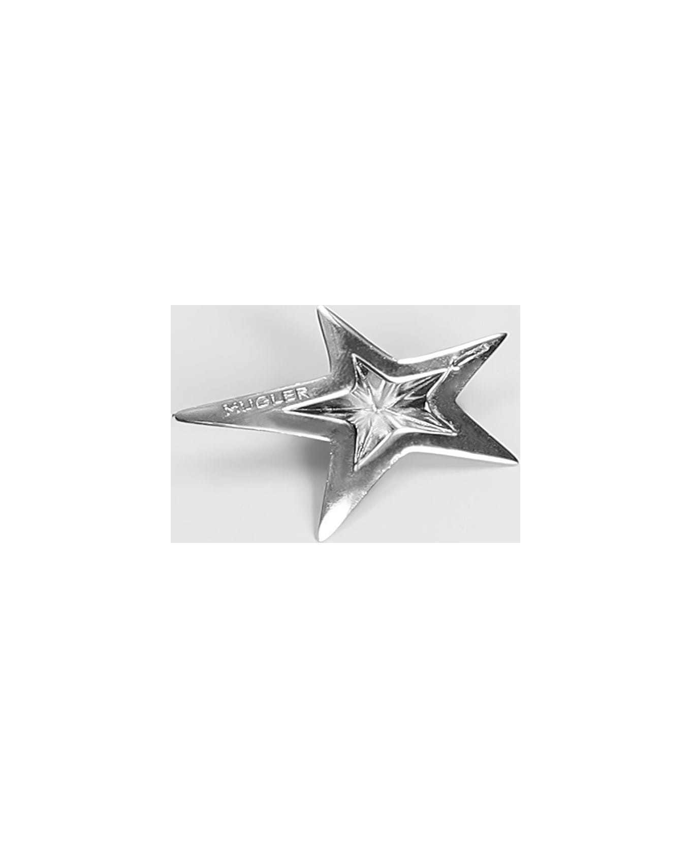 Mugler In Silver Brass - silver
